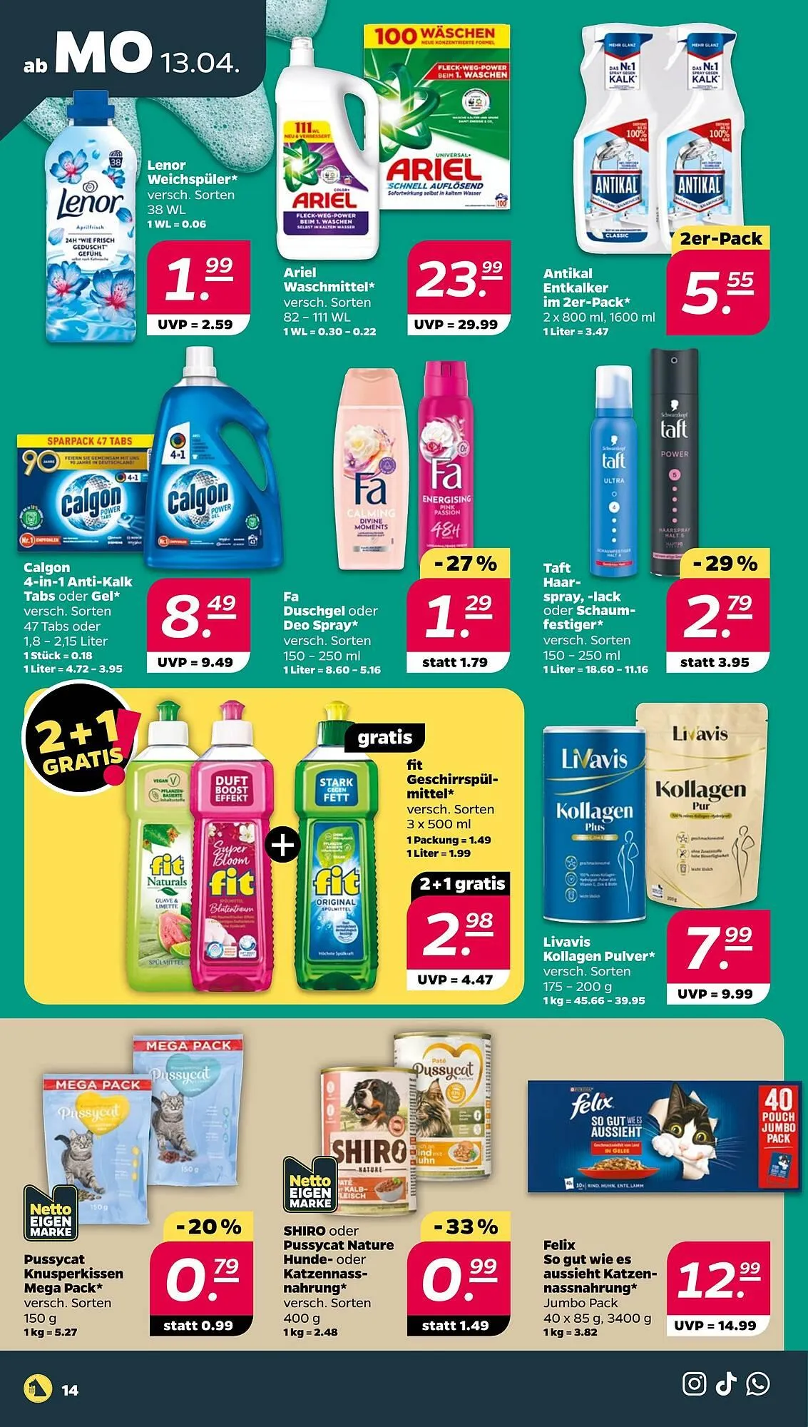 NETTO Prospekt von 13. April bis 18. April 2026 - Prospekt seite 18