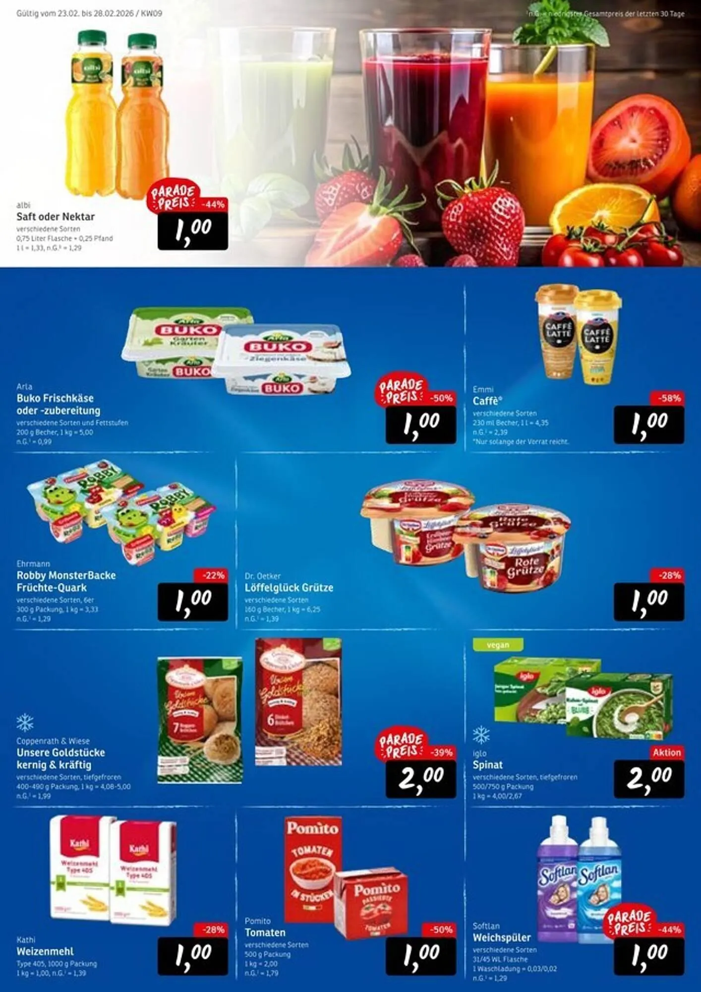 KONSUM Prospekt von 23. Februar bis 28. Februar 2026 - Prospekt seite 2