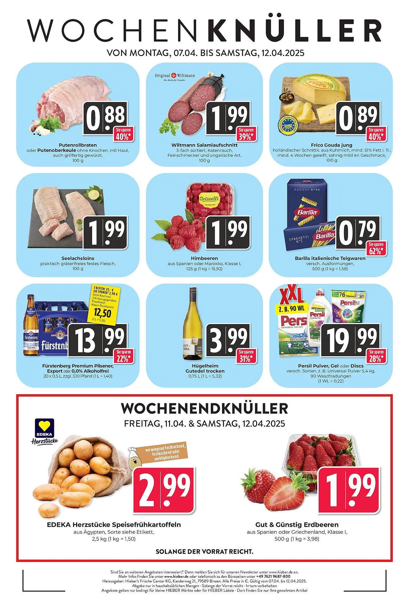 Hieber's Frische Center Prospekt von 6. April bis 12. April 2025 - Prospekt seite 2