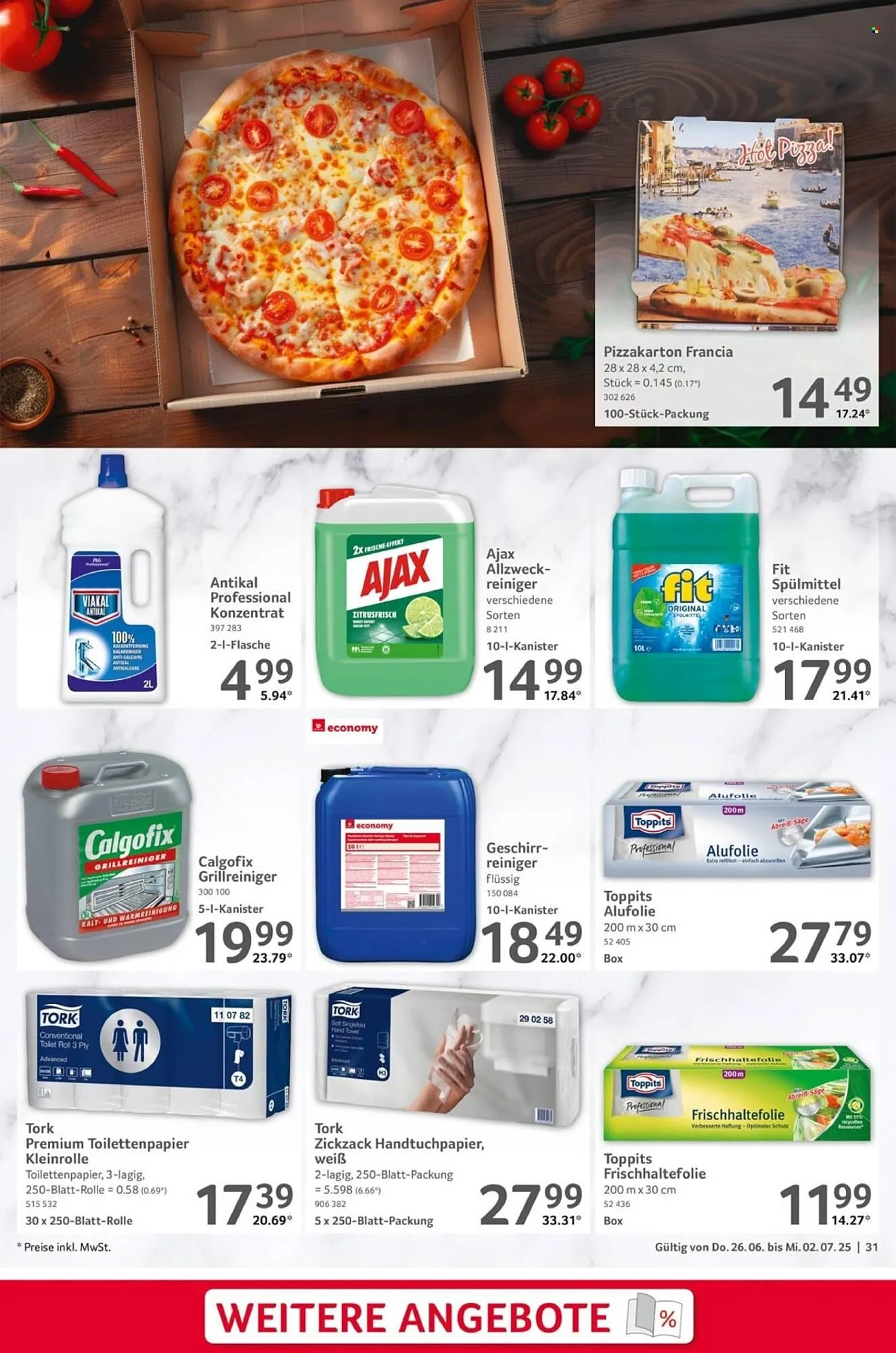 Selgros Prospekt von 26. Juni bis 2. Juli 2025 - Prospekt seite 31