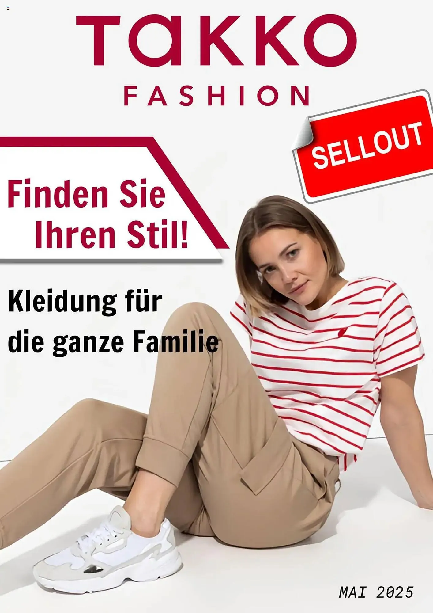 Takko Fashion Prospekt von 5. Mai bis 5. Juni 2025 - Prospekt seite 1