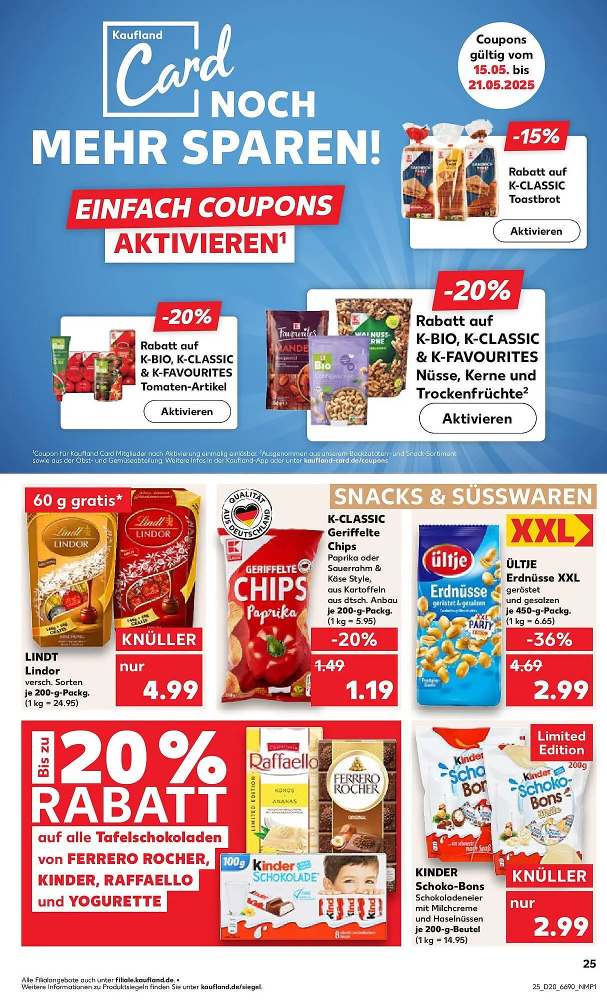 Kaufland Prospekt von 18. Mai bis 21. Mai 2025 - Prospekt seite 38