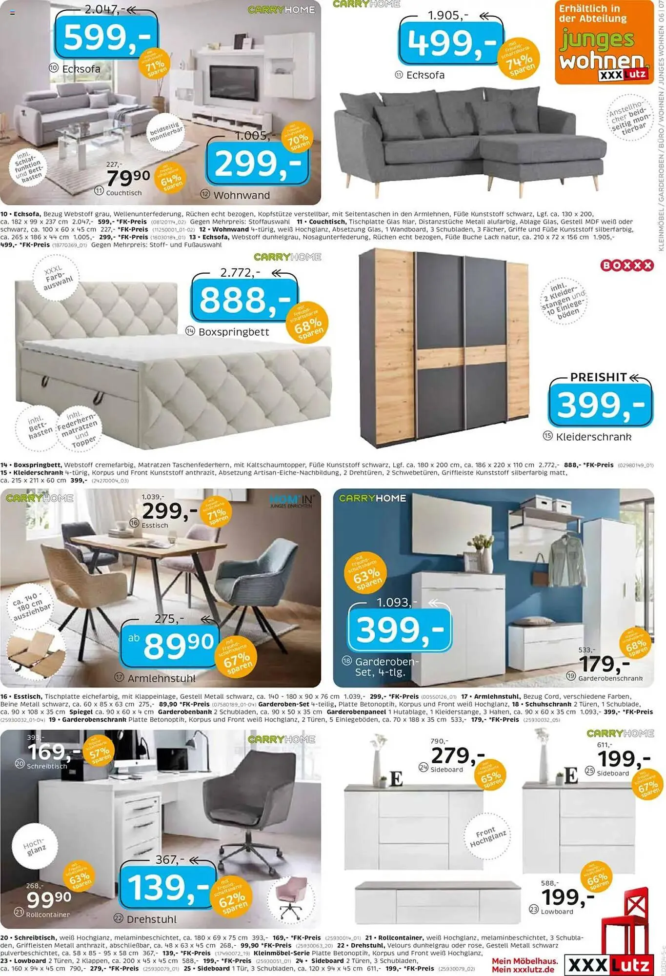 XXXLutz Prospekt von 13. April bis 27. April 2025 - Prospekt seite 15