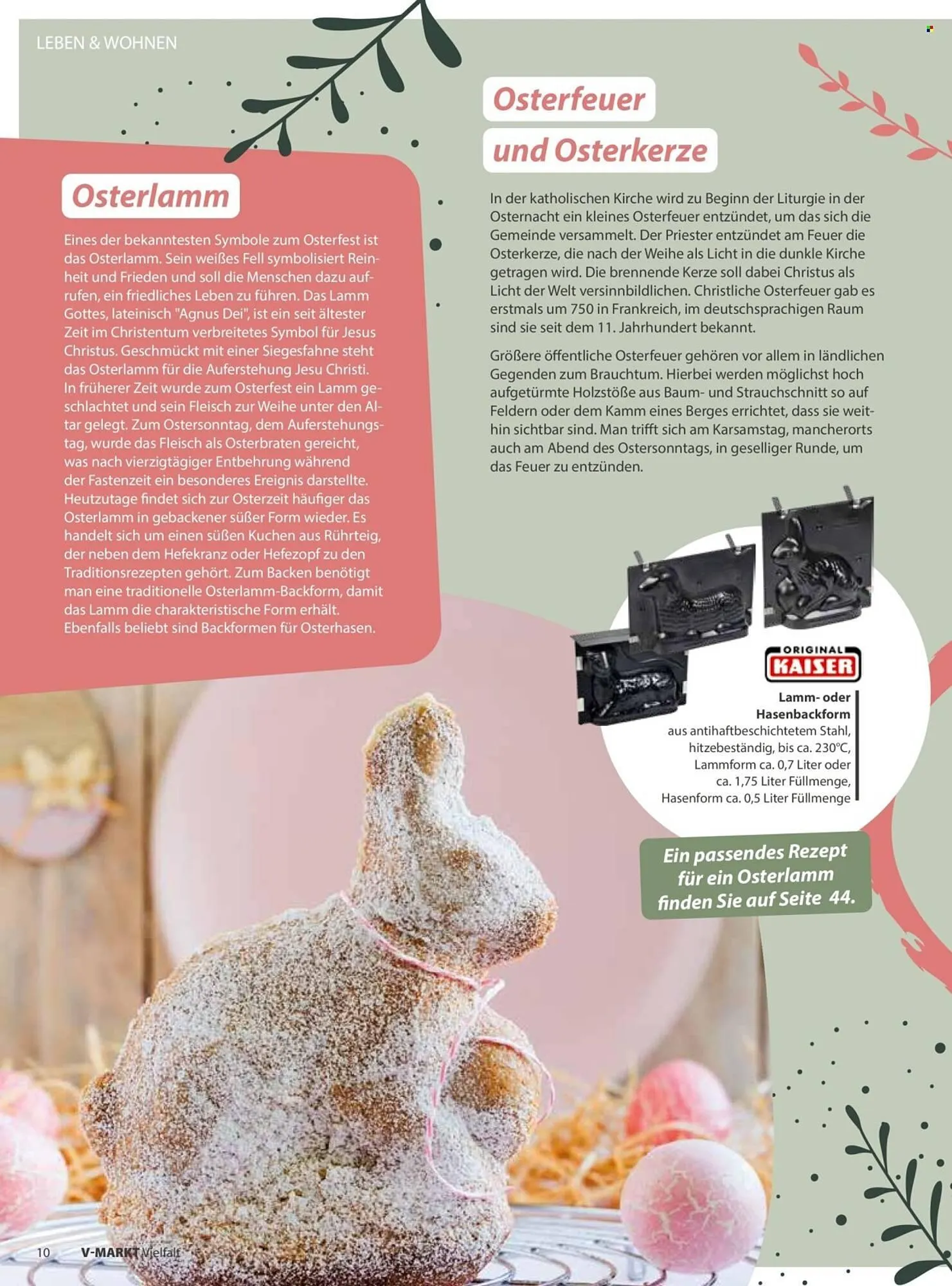 V Markt Magazin von 1. März bis 30. April 2026 - Prospekt seite 10