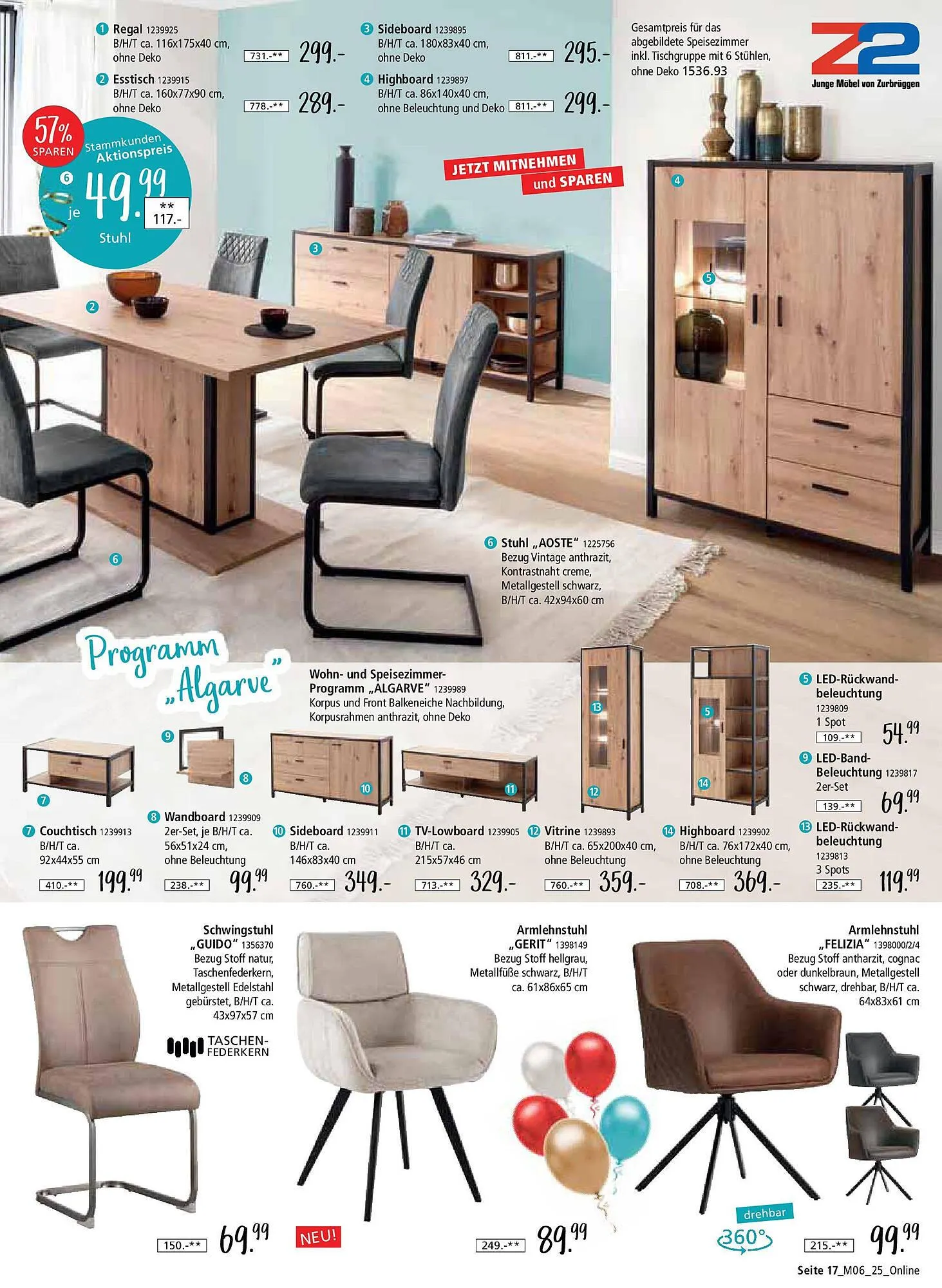 Zurbrüggen Prospekt von 2. Mai bis 17. Mai 2025 - Prospekt seite 17