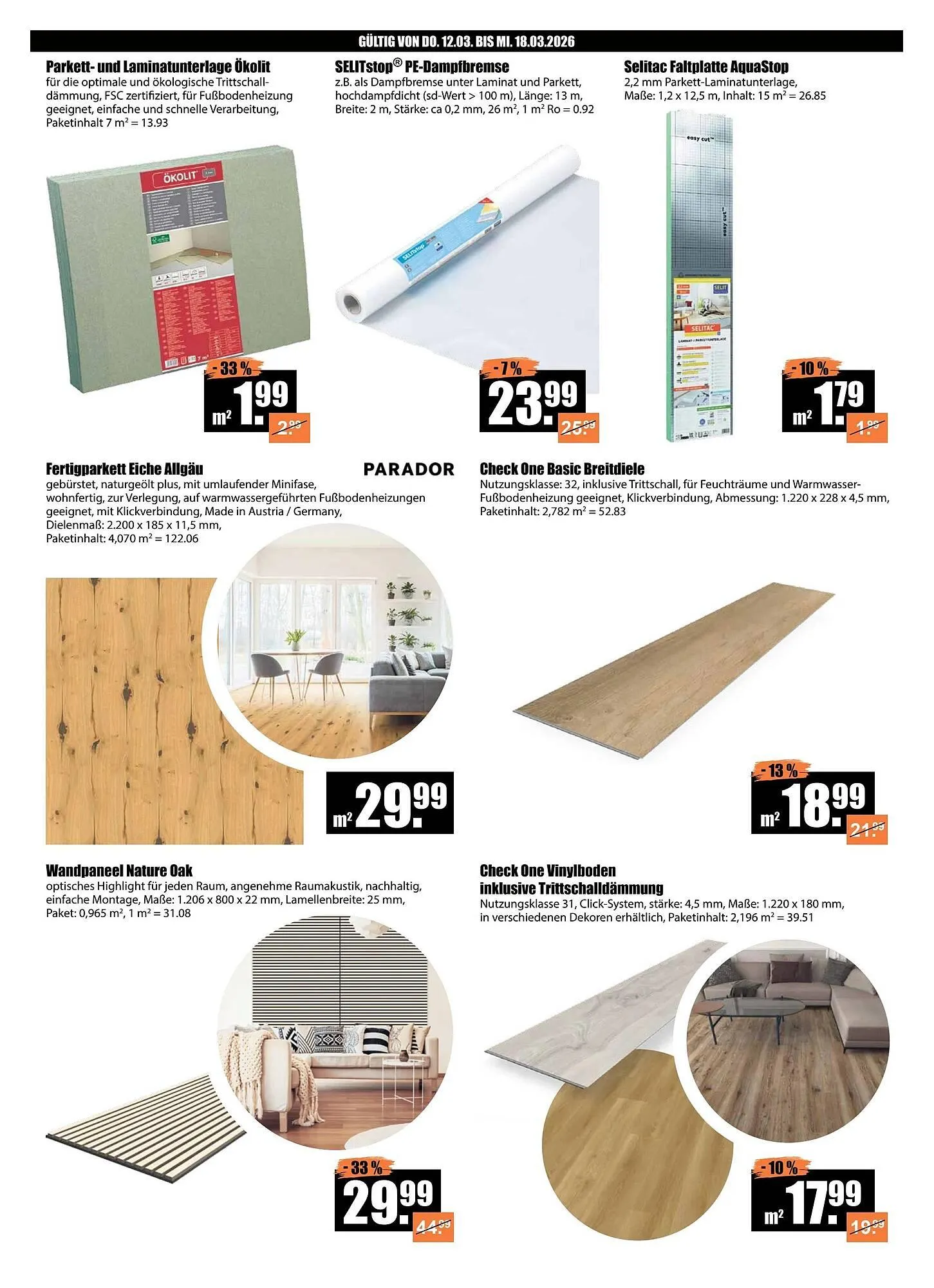 V Baumarkt Prospekt von 12. März bis 18. März 2026 - Prospekt seite 7