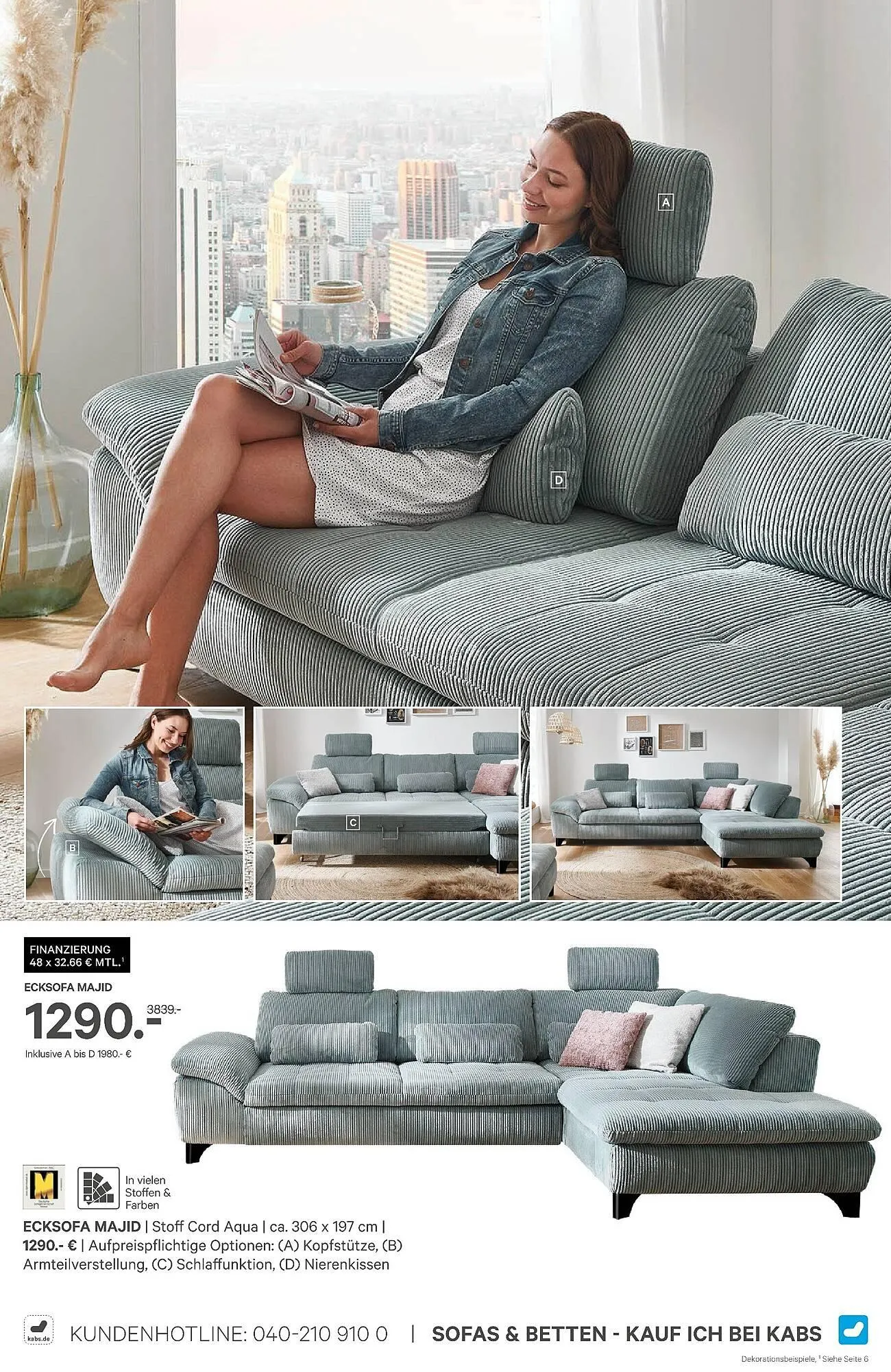 Kabs Polsterwelt Prospekt von 27. Februar bis 25. März 2026 - Prospekt seite 9