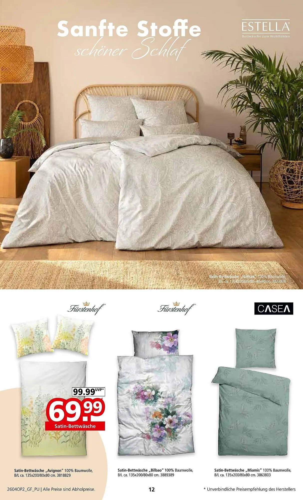 Segmüller Prospekt von 28. März bis 27. Juni 2026 - Prospekt seite 12