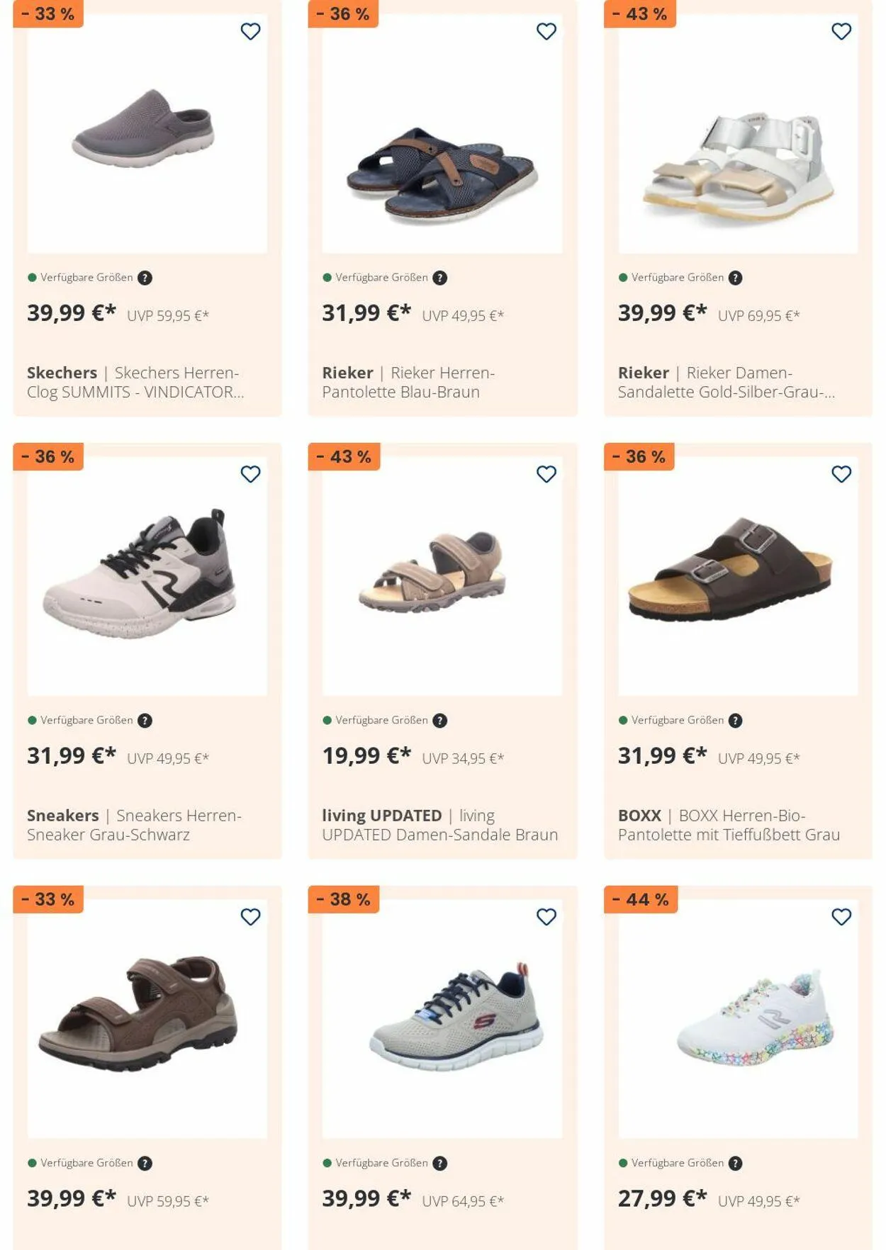 SCHUH OKAY Aktueller Prospekt von 4. August bis 13. August 2025 - Prospekt seite 14