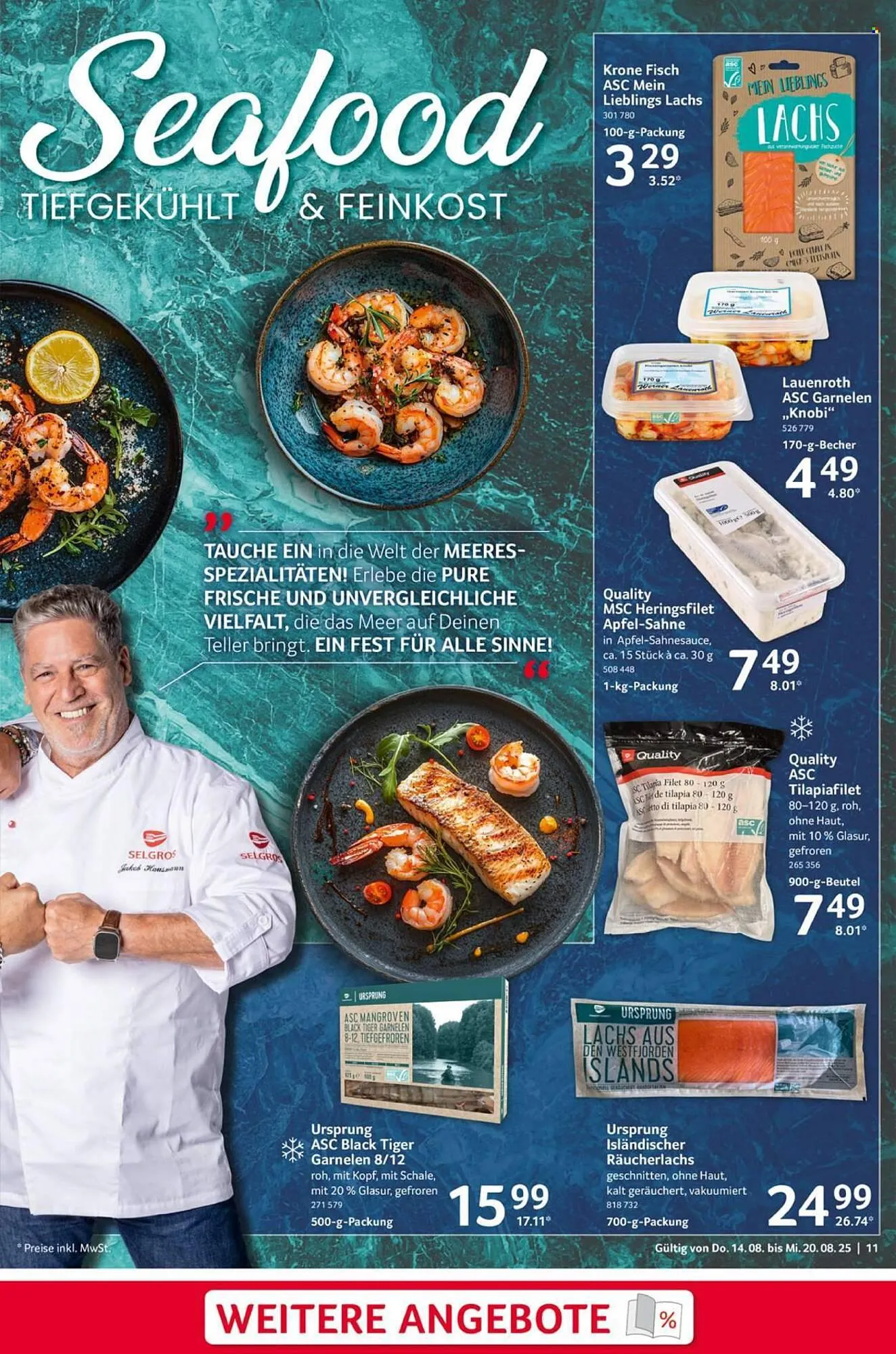 Selgros Prospekt von 14. August bis 20. August 2025 - Prospekt seite 11
