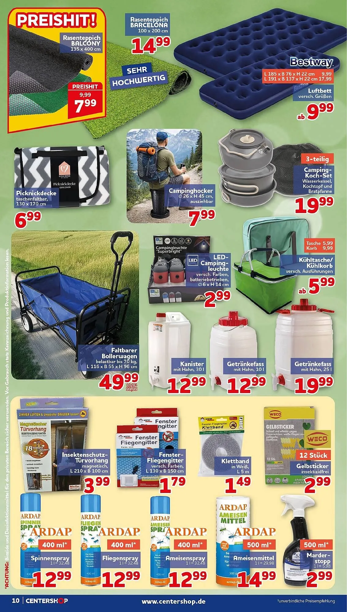 CENTERSHOP Prospekt von 4. Mai bis 9. Mai 2026 - Prospekt seite 10
