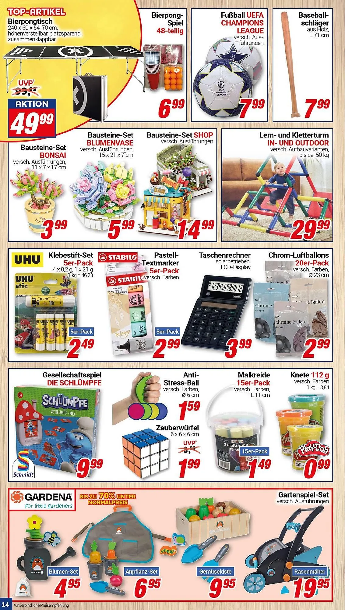 CENTERSHOP Prospekt von 20. April bis 25. April 2026 - Prospekt seite 14