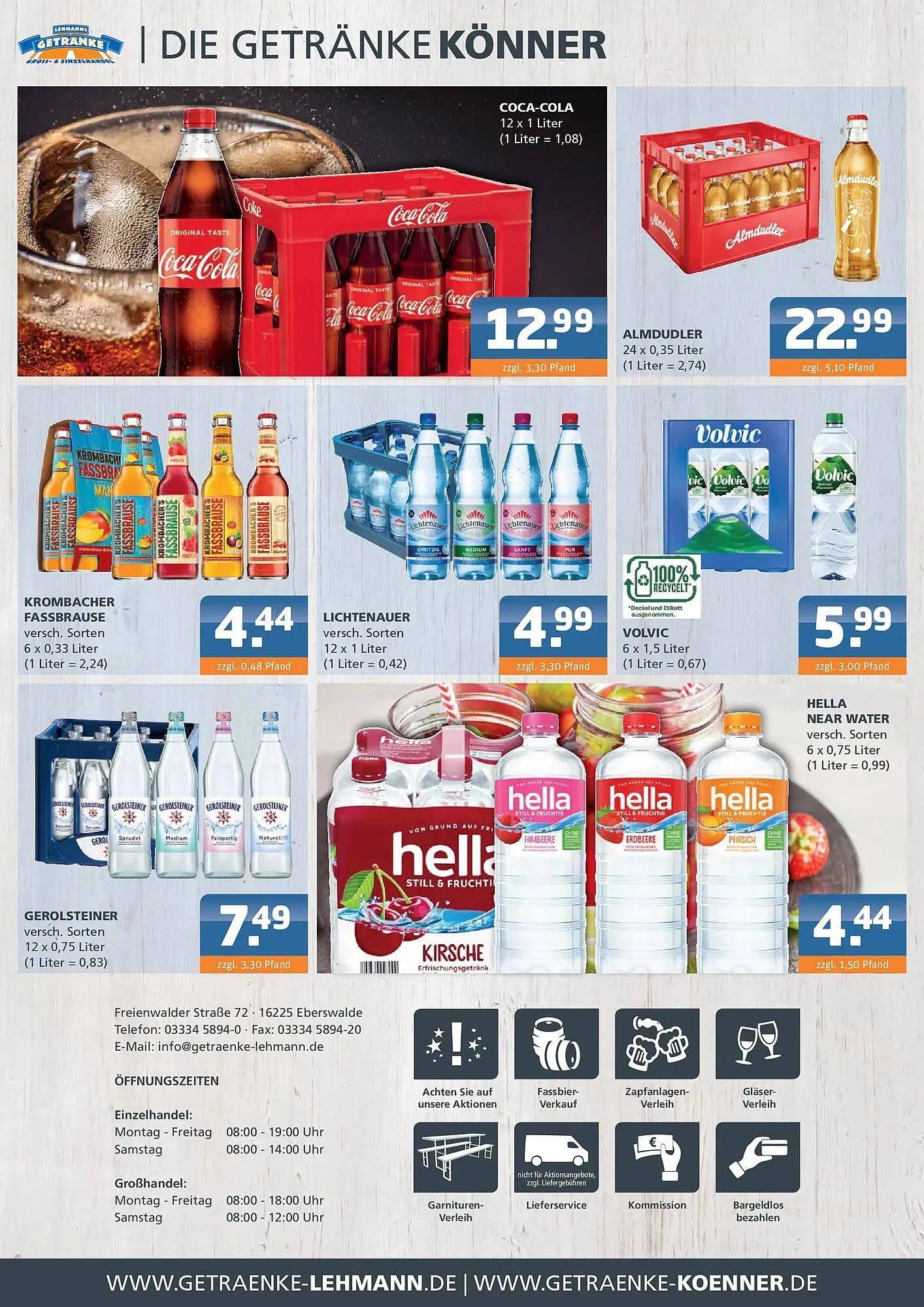 Getränke Lehmann Prospekt von 1. Januar bis 17. Januar 2026 - Prospekt seite 4