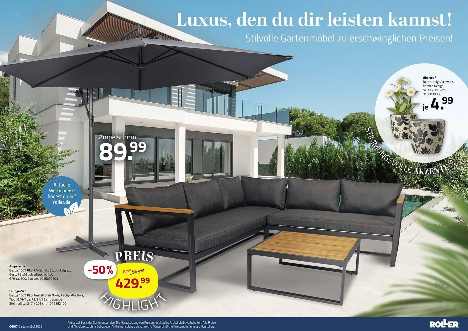 ROLLER Prospekt von 25. März bis 28. September 2025 - Prospekt seite 4