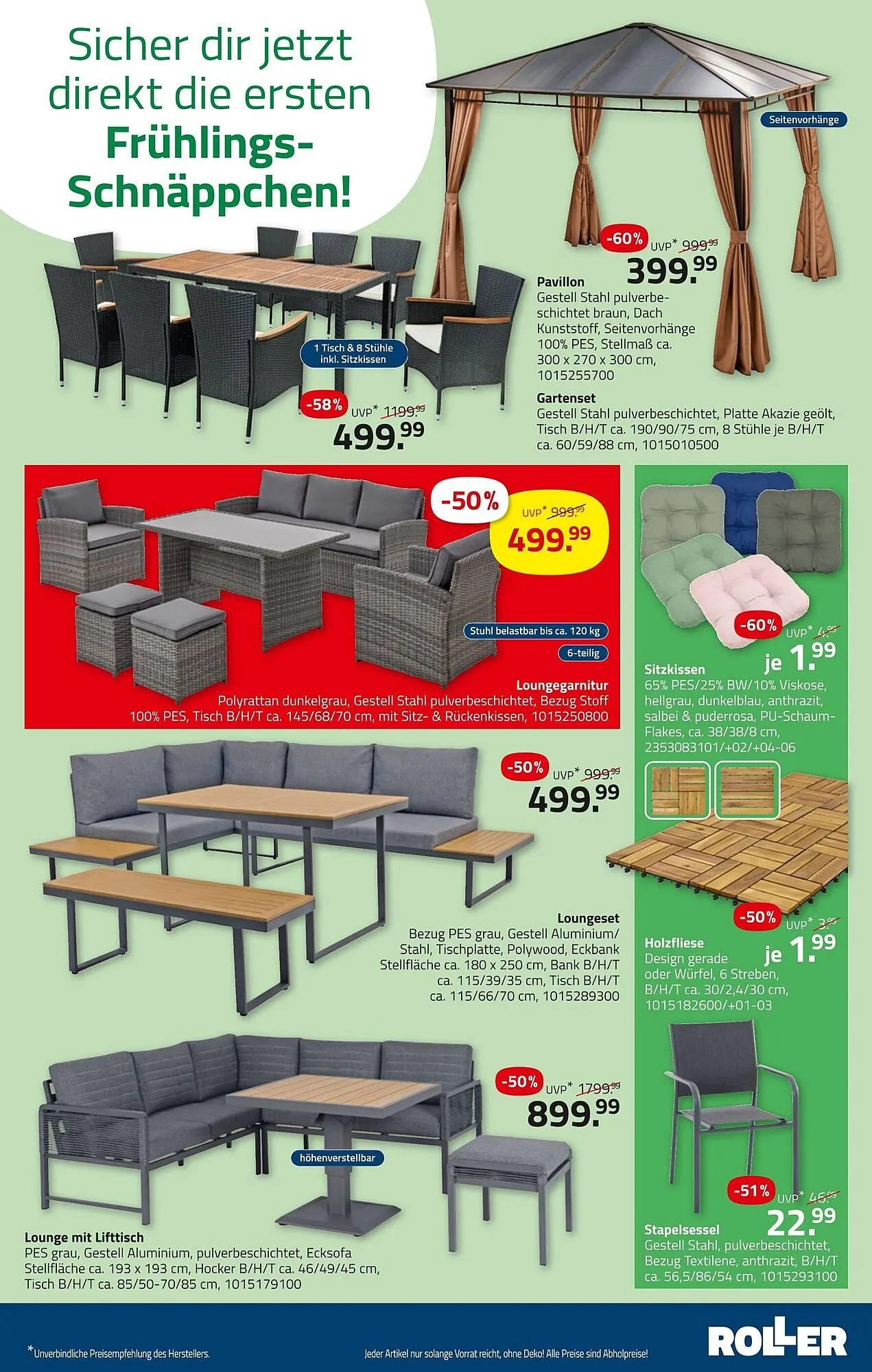 ROLLER Prospekt von 4. Januar bis 10. Januar 2026 - Prospekt seite 15
