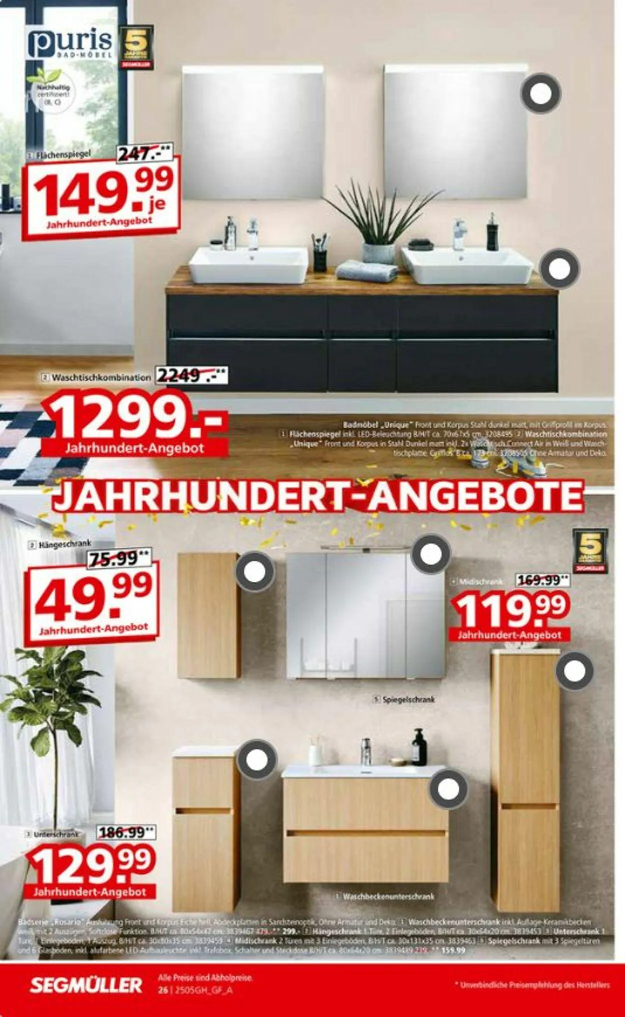 SEGMÜLLER von 19. April bis 26. April 2025 - Prospekt seite 38