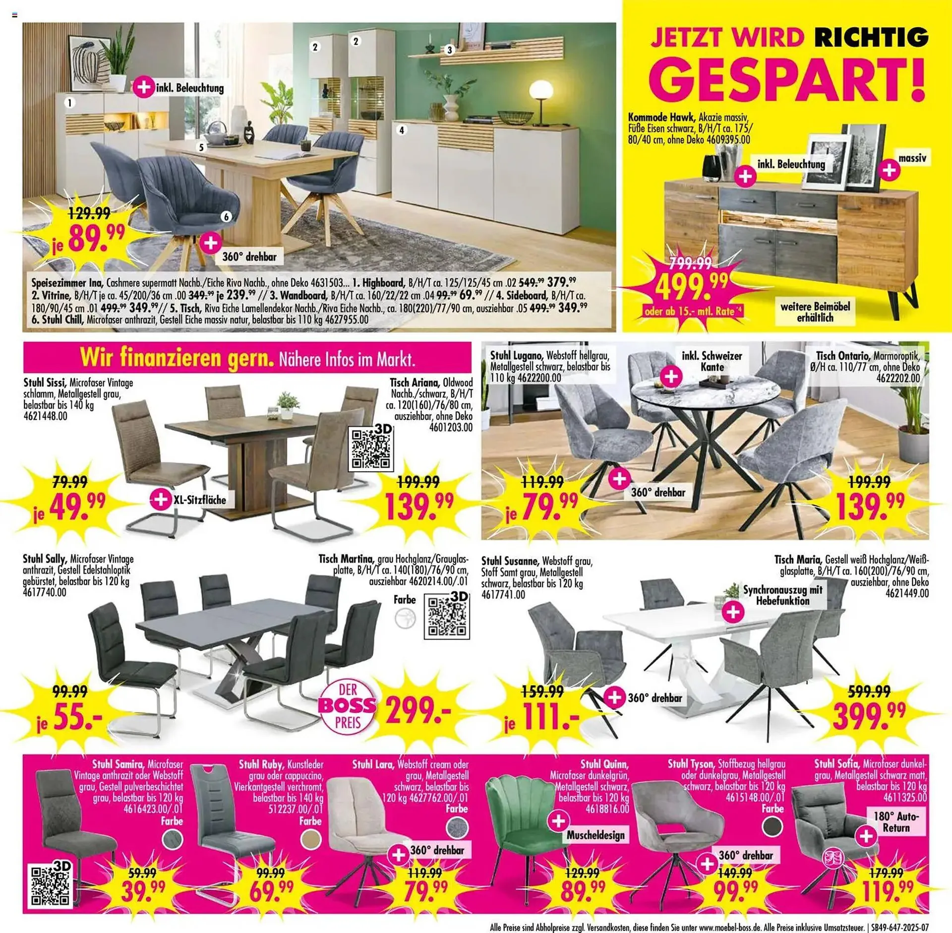 Möbel Boss Prospekt von 28. November bis 5. Dezember 2025 - Prospekt seite 7