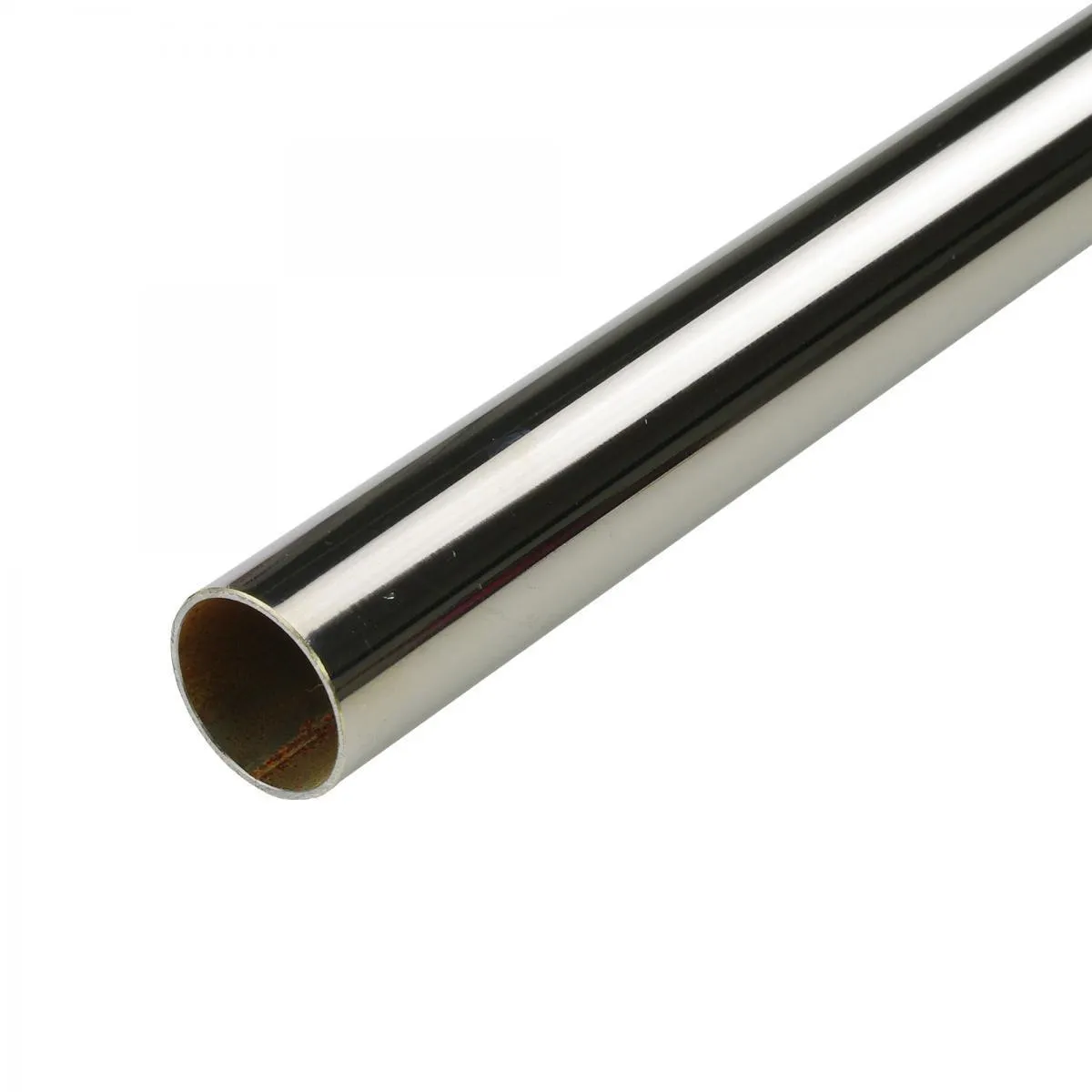 Gardinenstange ø 20 mm L 240 cm nickel glanz