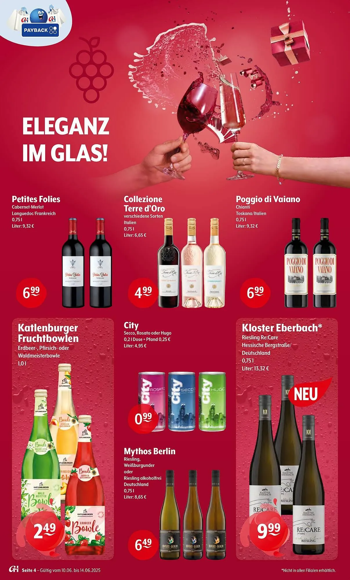 Getränke Hoffmann Prospekt von 8. Juni bis 14. Juni 2025 - Prospekt seite 4