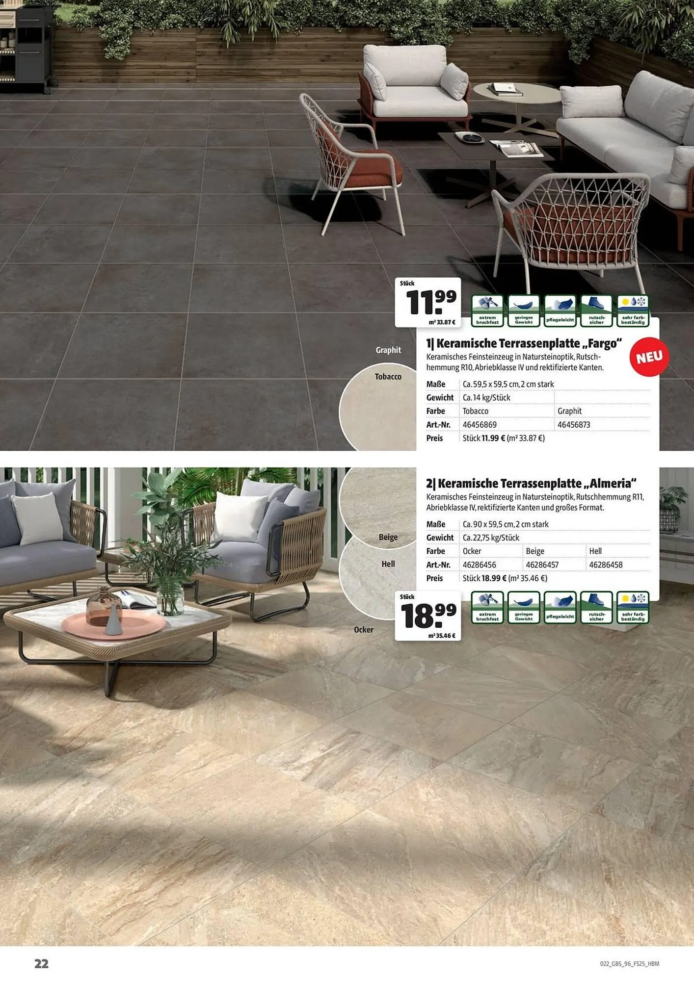 Hagebau Prospekt von 19. September bis 31. Dezember 2025 - Prospekt seite 22