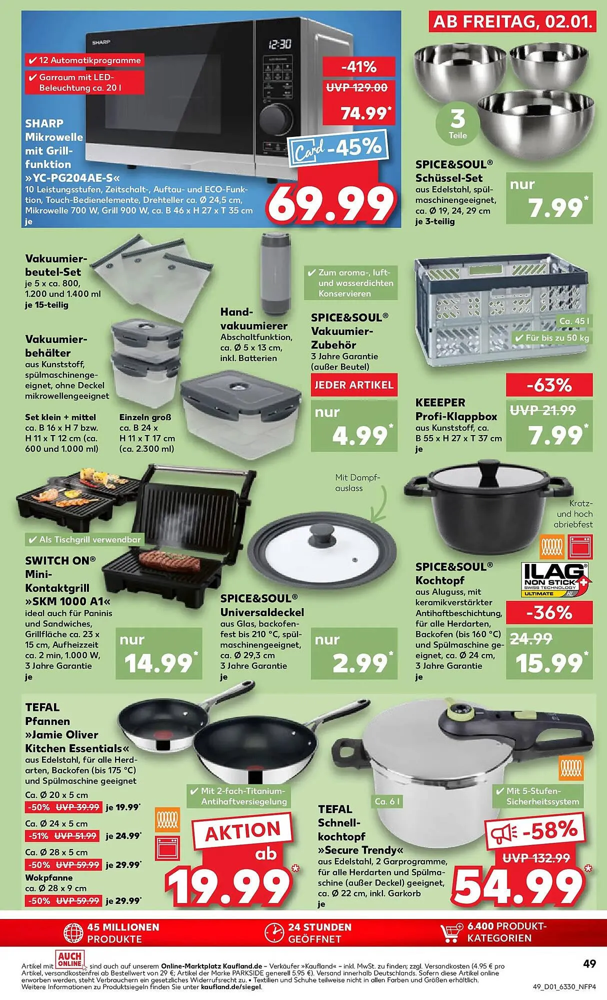 Kaufland Prospekt von 4. Januar bis 7. Januar 2026 - Prospekt seite 49
