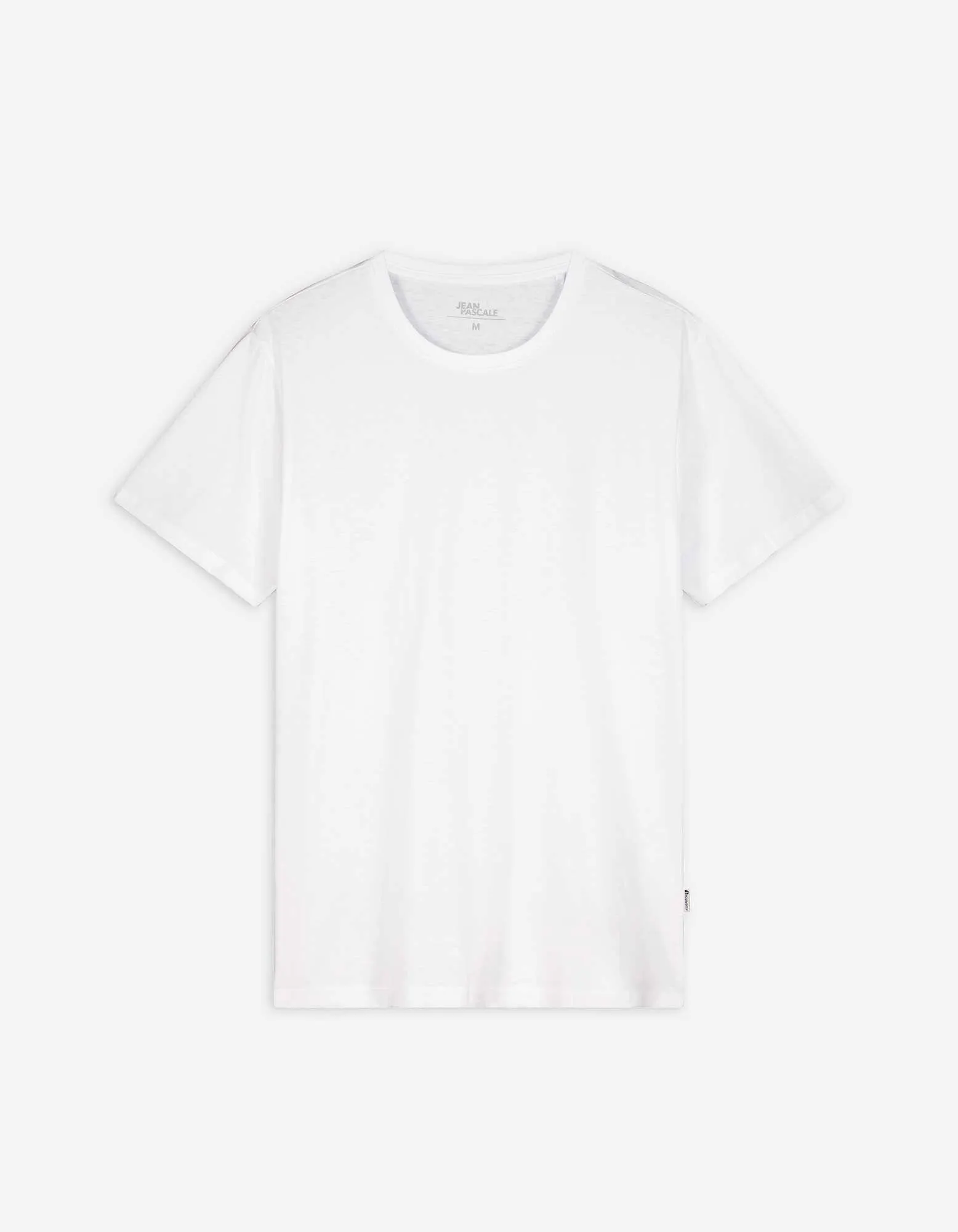 T-Shirt - einfarbig - weiß