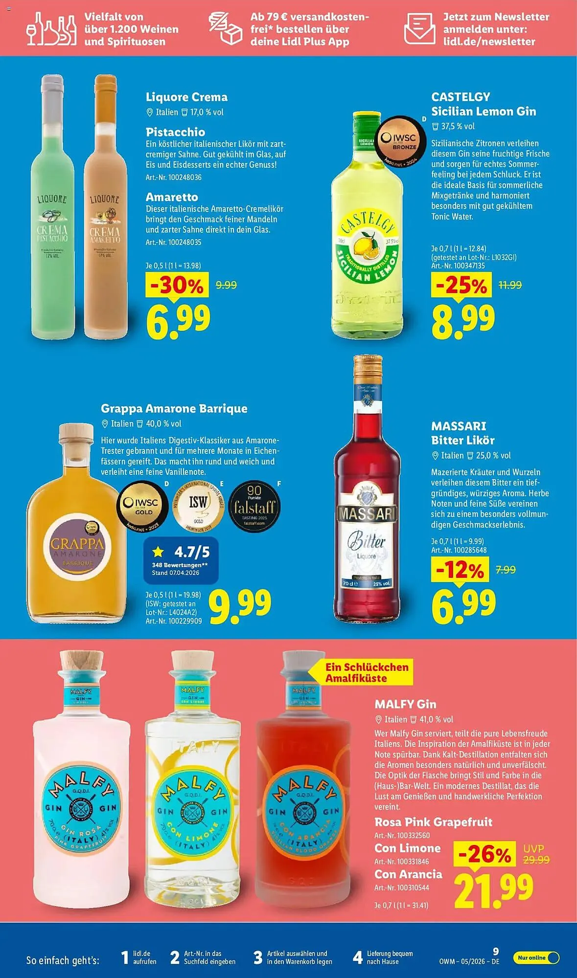 Lidl Prospekt von 1. Mai bis 31. Mai 2026 - Prospekt seite 9