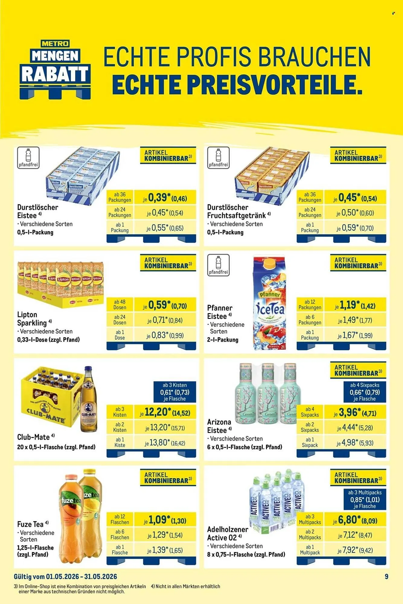 METRO Prospekt von 1. Mai bis 31. Mai 2026 - Prospekt seite 9