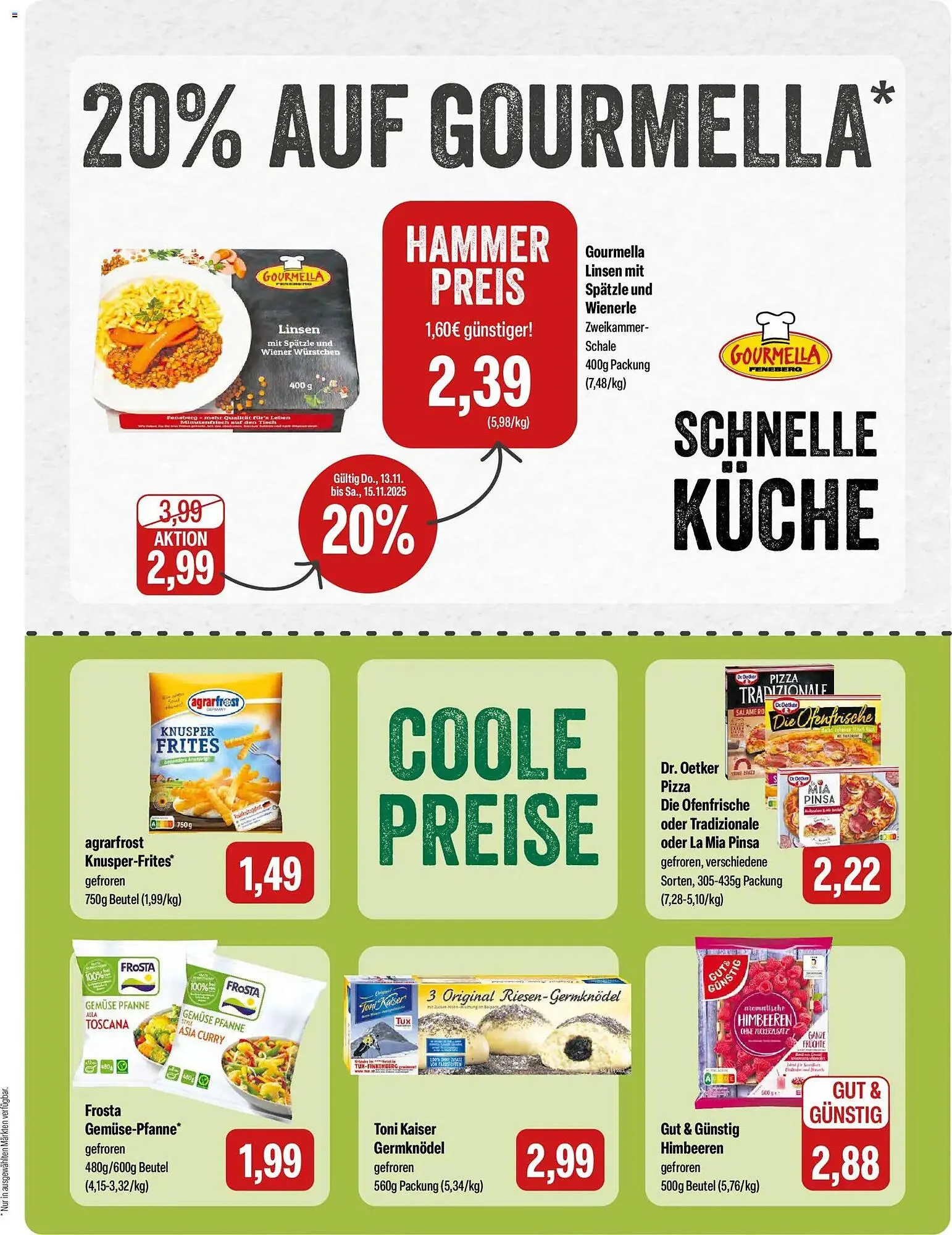 Feneberg Prospekt von 13. November bis 15. November 2025 - Prospekt seite 13