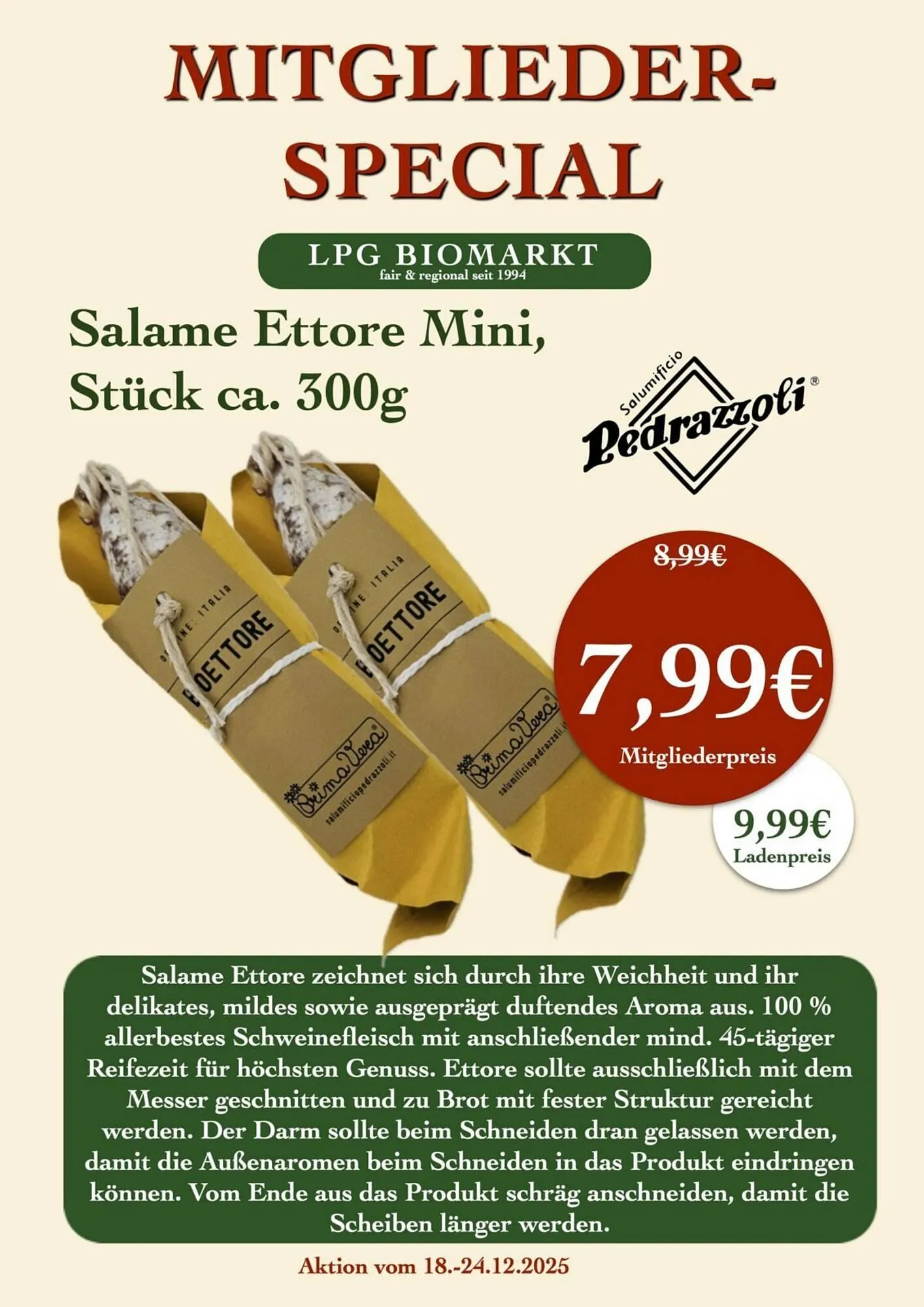 LPG Biomarkt Prospekt von 18. Dezember bis 24. Dezember 2025 - Prospekt seite 8