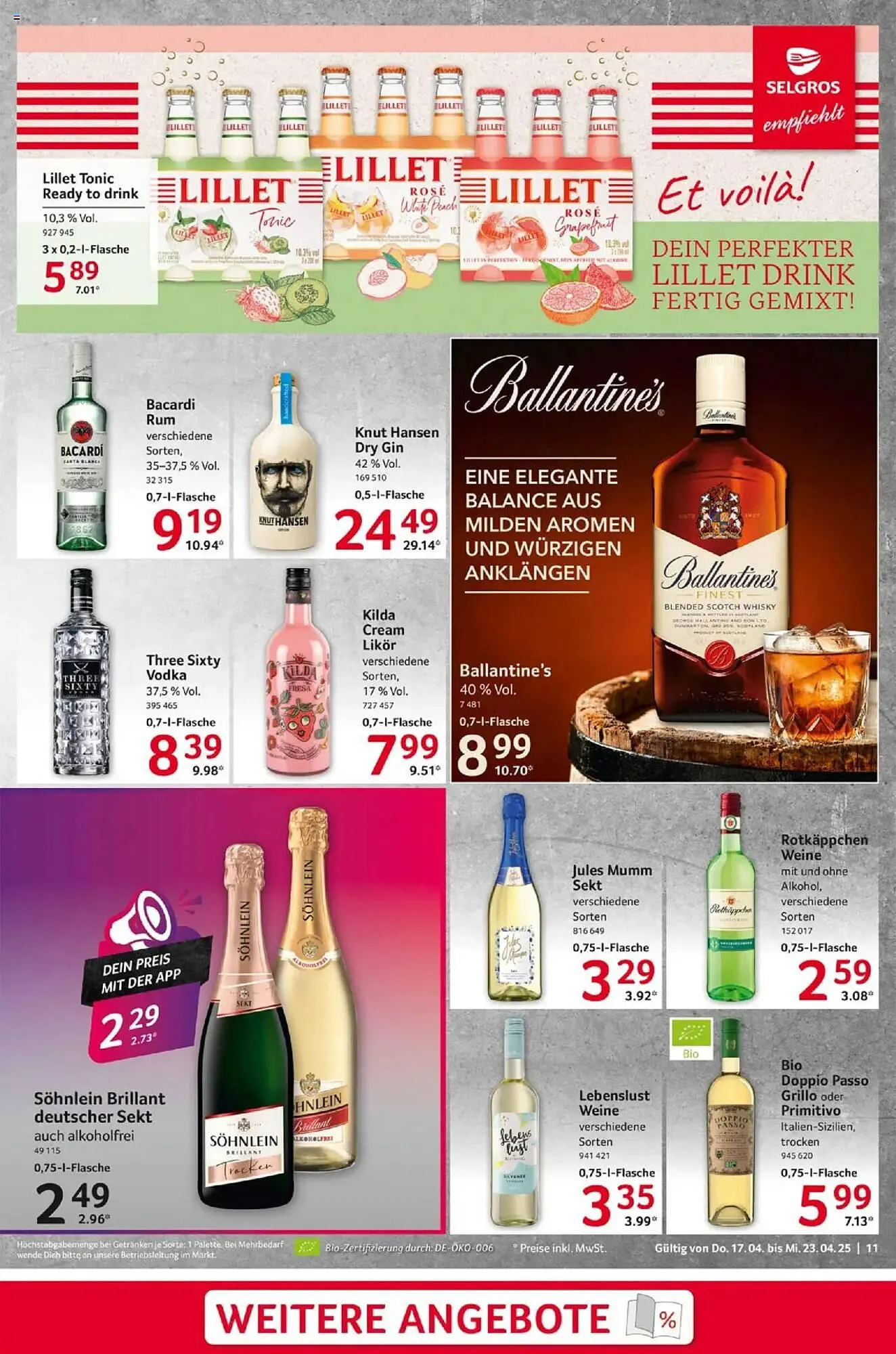 Selgros Prospekt von 17. April bis 23. April 2025 - Prospekt seite 11