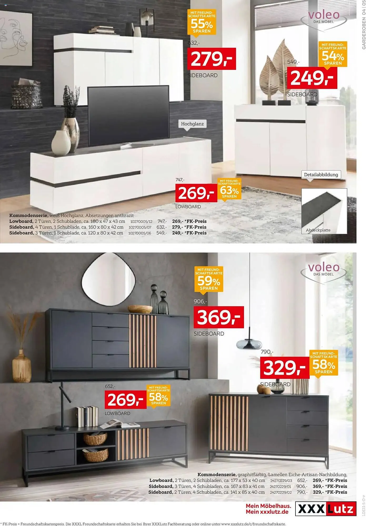 XXXLutz Prospekt von 16. November bis 30. November 2025 - Prospekt seite 5