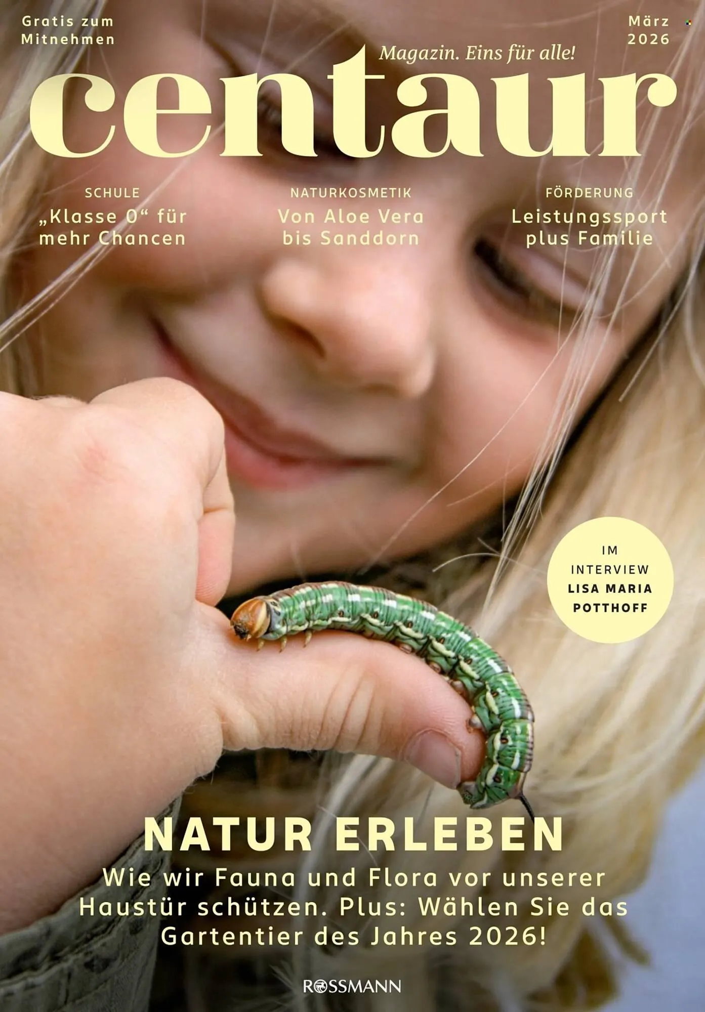 Rossmann Magazin von 1. März bis 31. März 2026 - Prospekt seite 1