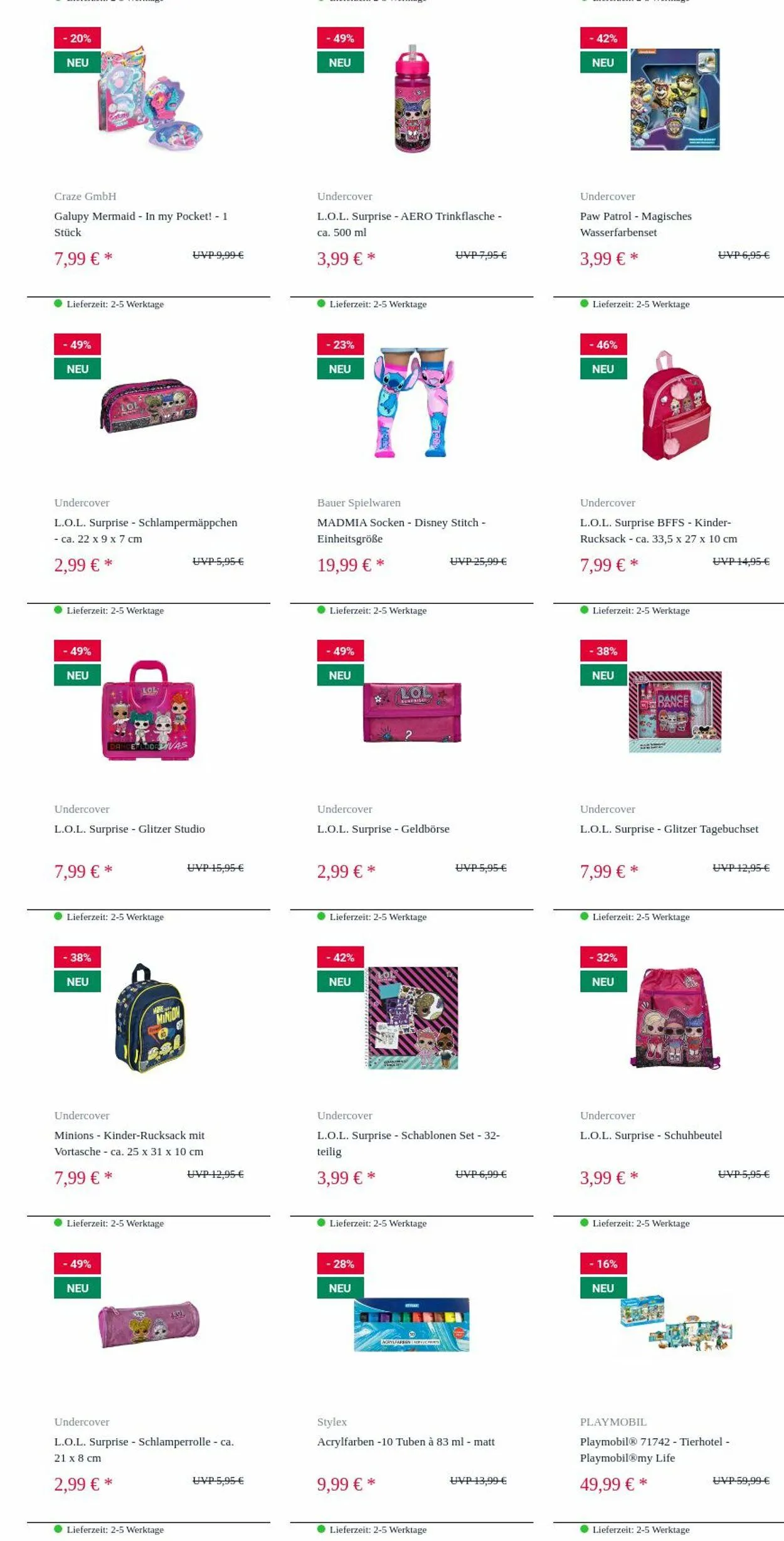 ROFU Kinderland Aktueller Prospekt von 17. März bis 26. März 2025 - Prospekt seite 11