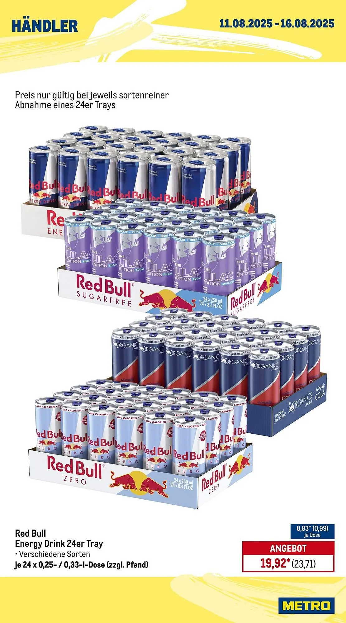 METRO Prospekt von 11. August bis 17. August 2025 - Prospekt seite 4