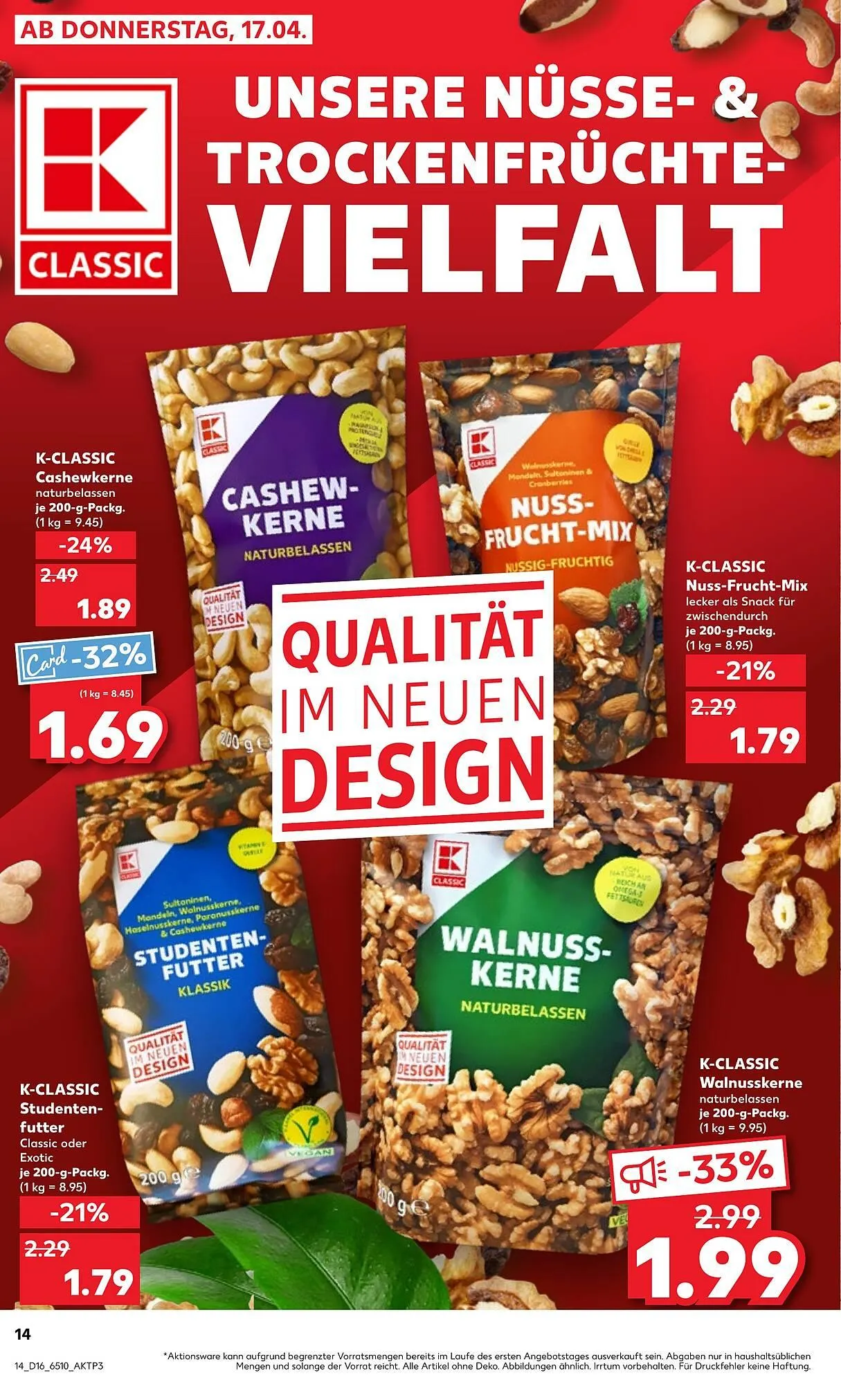 Kaufland Prospekt von 17. April bis 23. April 2025 - Prospekt seite 14