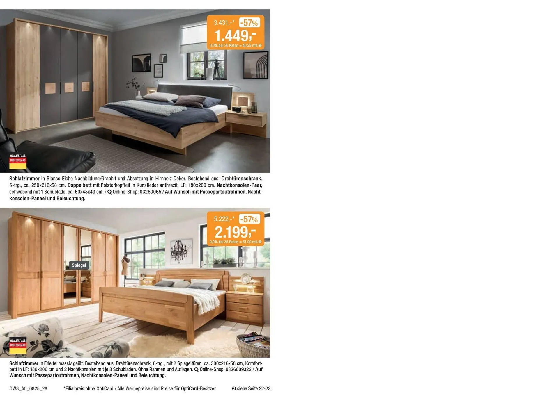 Opti Wohnwelt Prospekt von 25. Juli bis 23. August 2025 - Prospekt seite 28