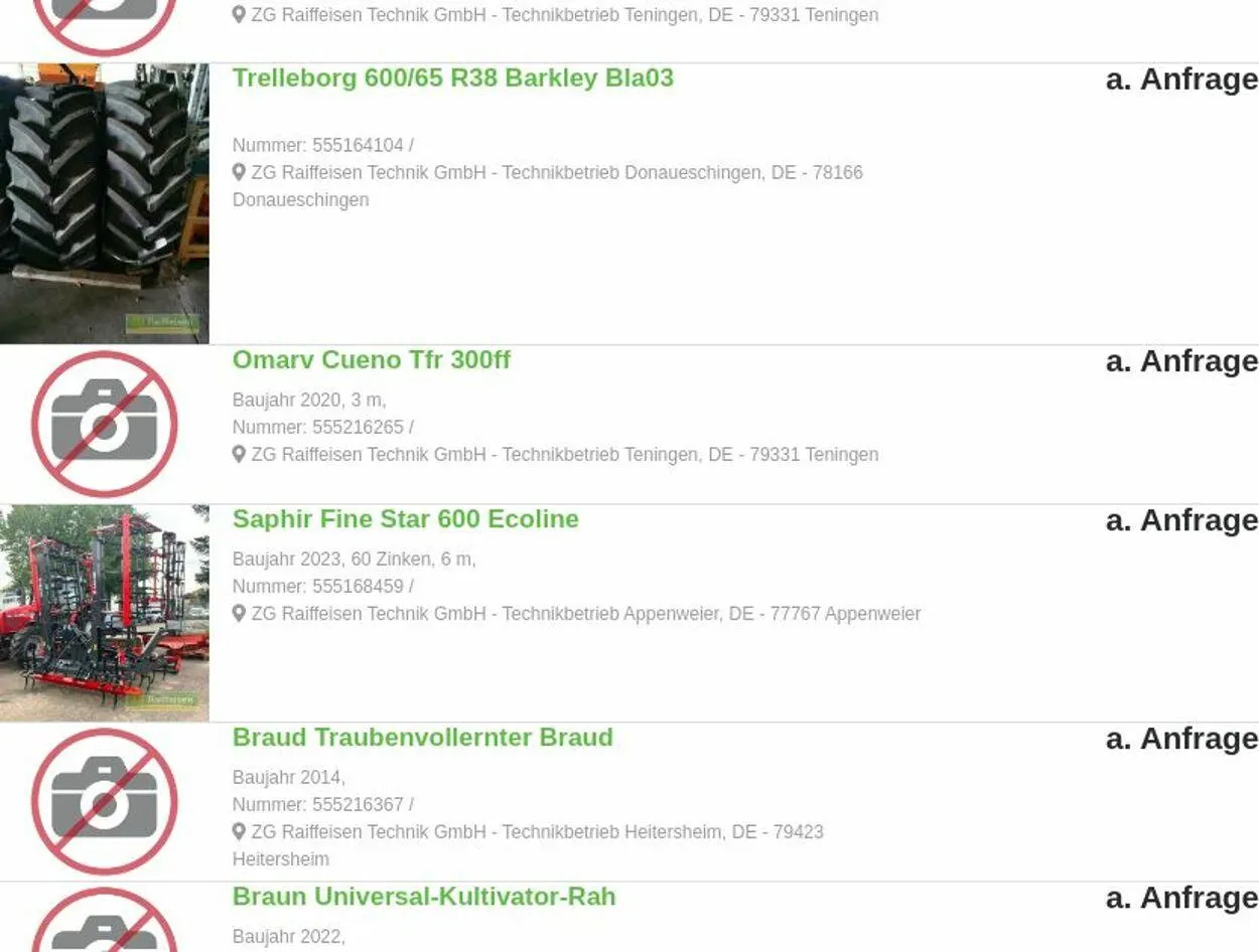 ZG Raiffeisen Aktueller Prospekt von 24. März bis 2. April 2025 - Prospekt seite 73