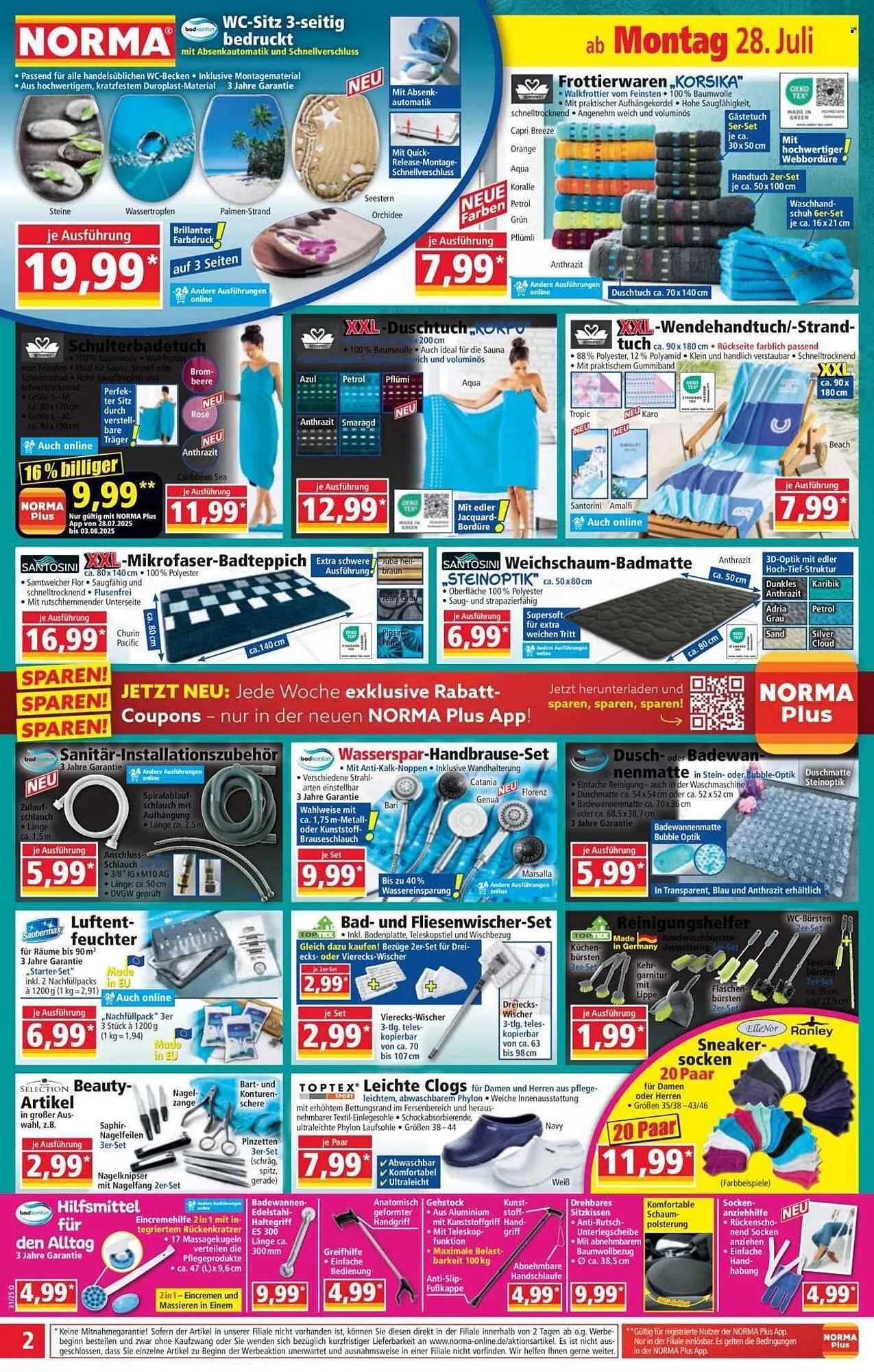 Norma Prospekt von 28. Juli bis 3. August 2025 - Prospekt seite 2