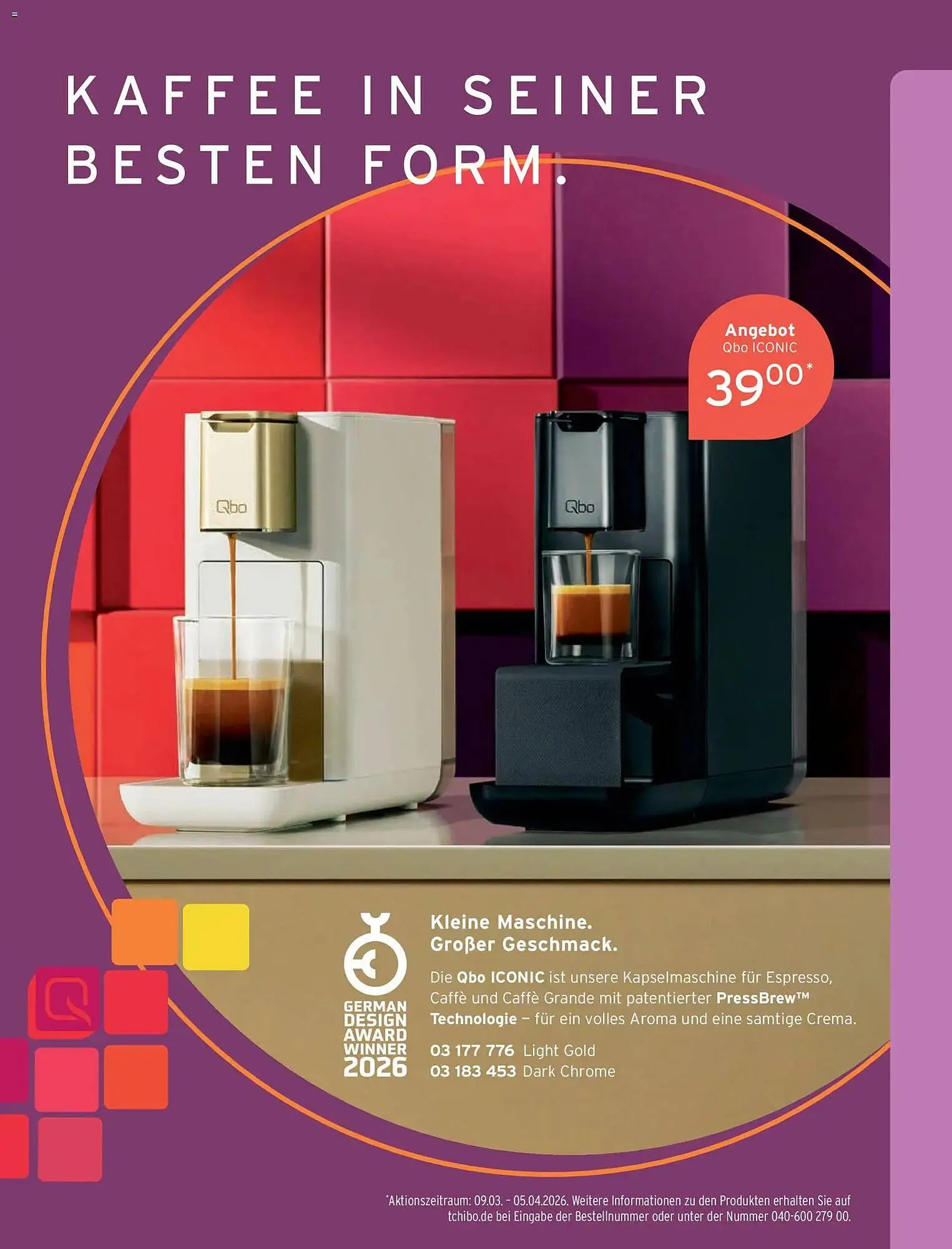 Tchibo Prospekt von 24. März bis 31. Mai 2026 - Prospekt seite 186