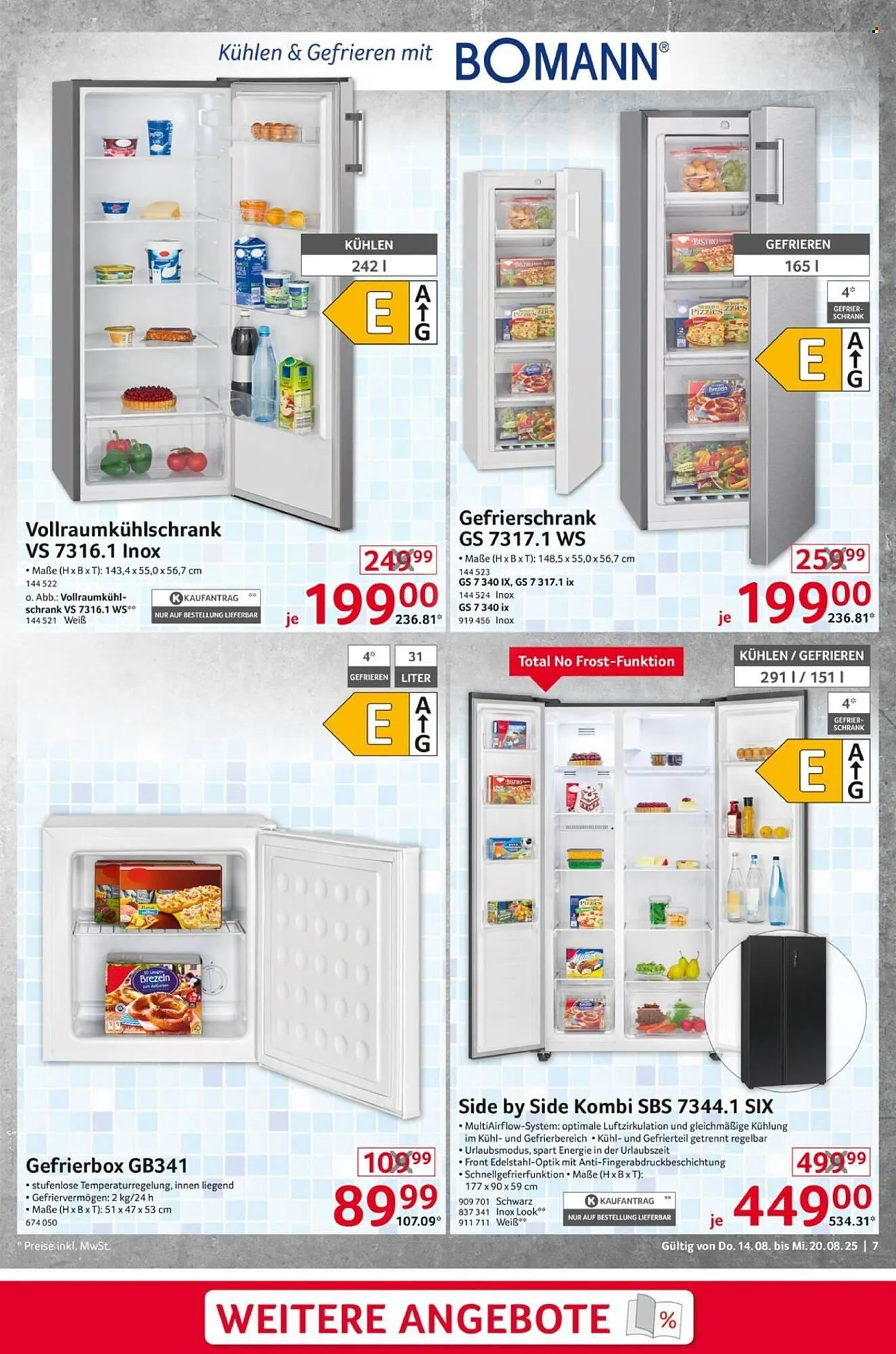 Selgros Prospekt von 14. August bis 20. August 2025 - Prospekt seite 7