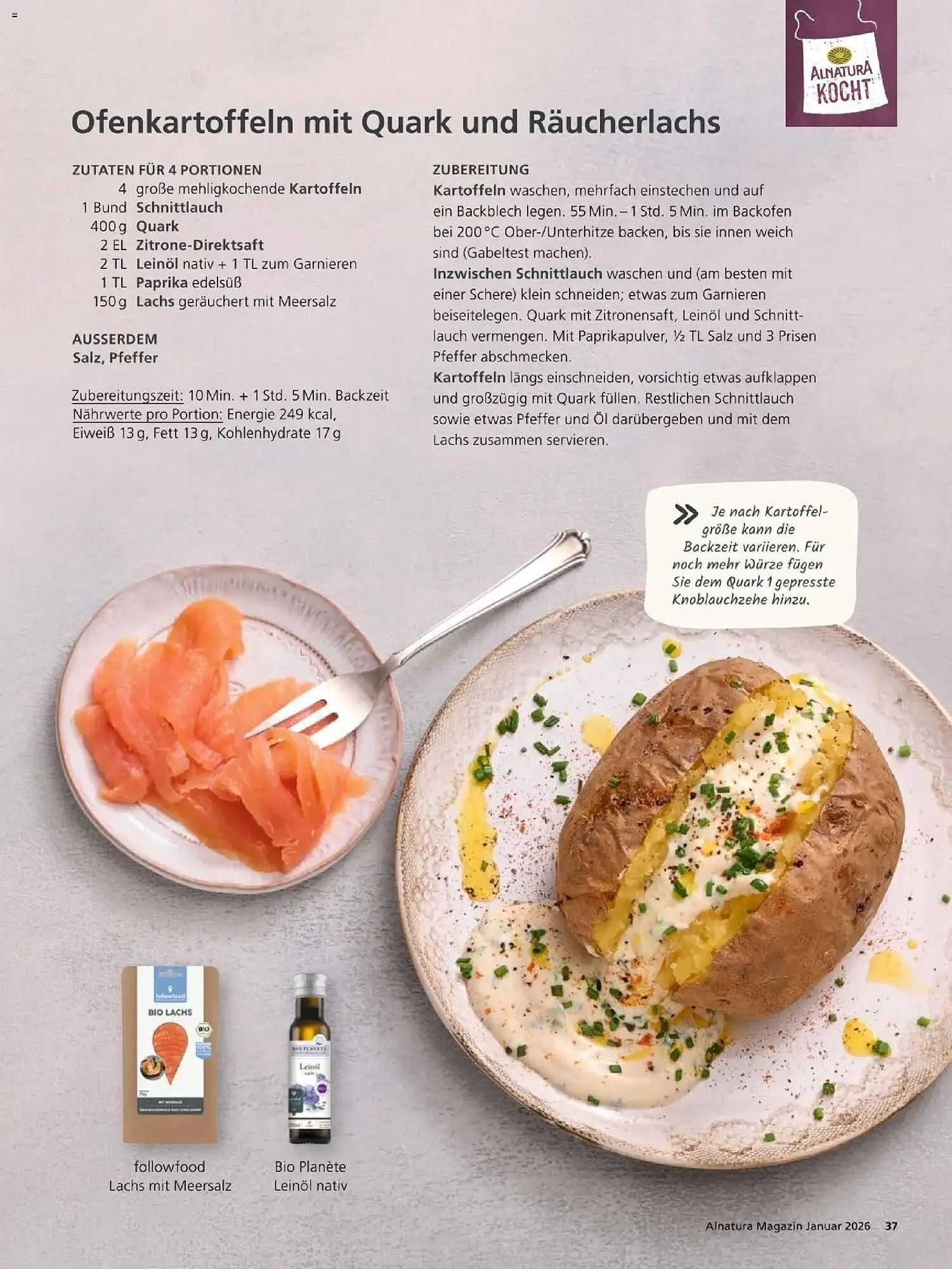 Alnatura Prospekt von 1. Januar bis 31. Januar 2026 - Prospekt seite 37