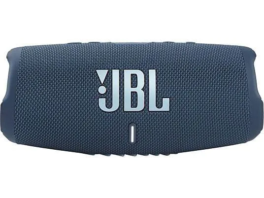 JBL Charge 5 Bluetooth Lautsprecher, Blau, Wasserfest