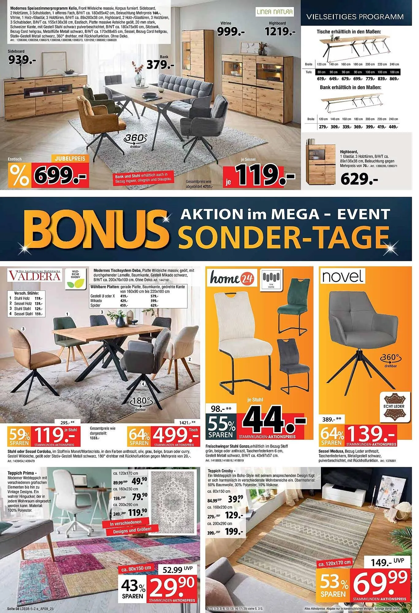 Zurbrüggen Prospekt von 23. August bis 6. September 2025 - Prospekt seite 8