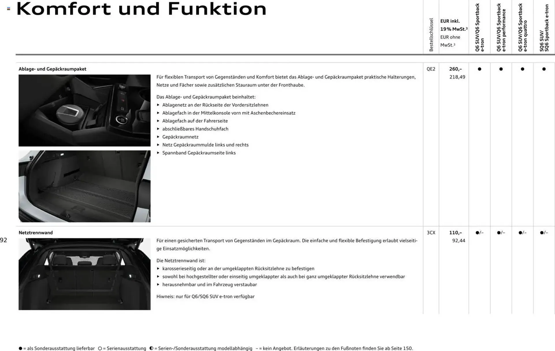 Audi Prospekt von 28. Oktober bis 28. Oktober 2026 - Prospekt seite 92