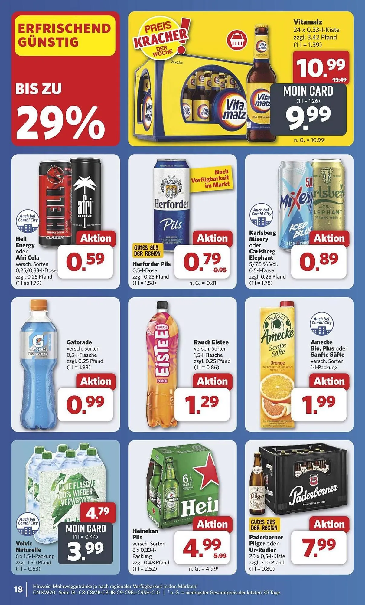 Combi Prospekt von 11. Mai bis 17. Mai 2025 - Prospekt seite 25