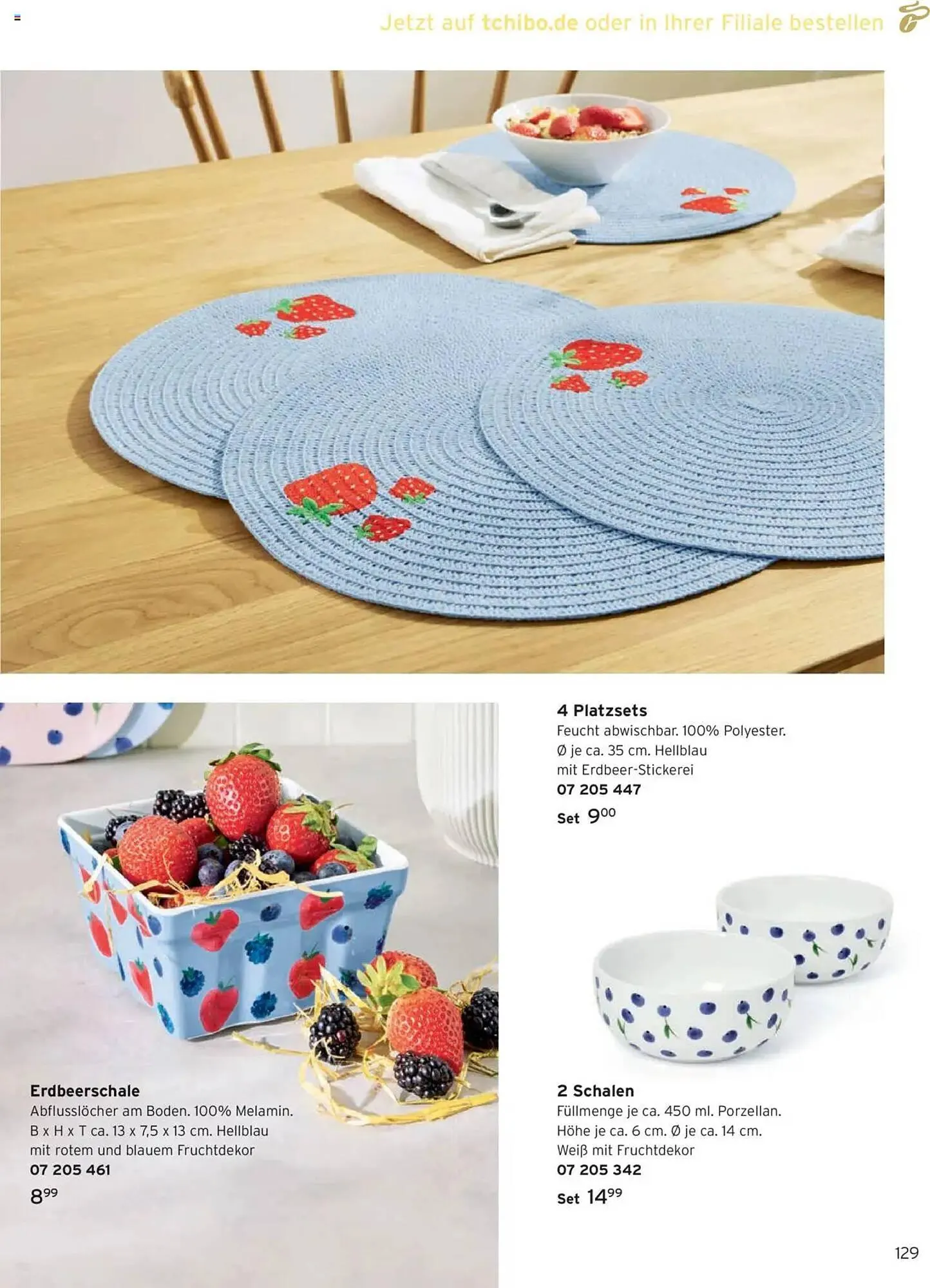 Tchibo Prospekt von 1. Juli bis 31. Juli 2025 - Prospekt seite 129