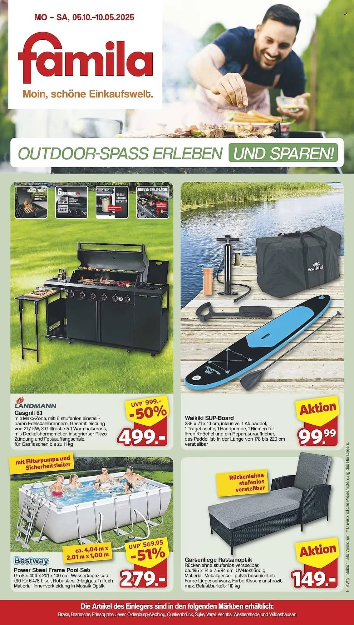 Famila Nord Ost Prospekt von 5. Mai bis 10. Mai 2025 - Prospekt seite 1