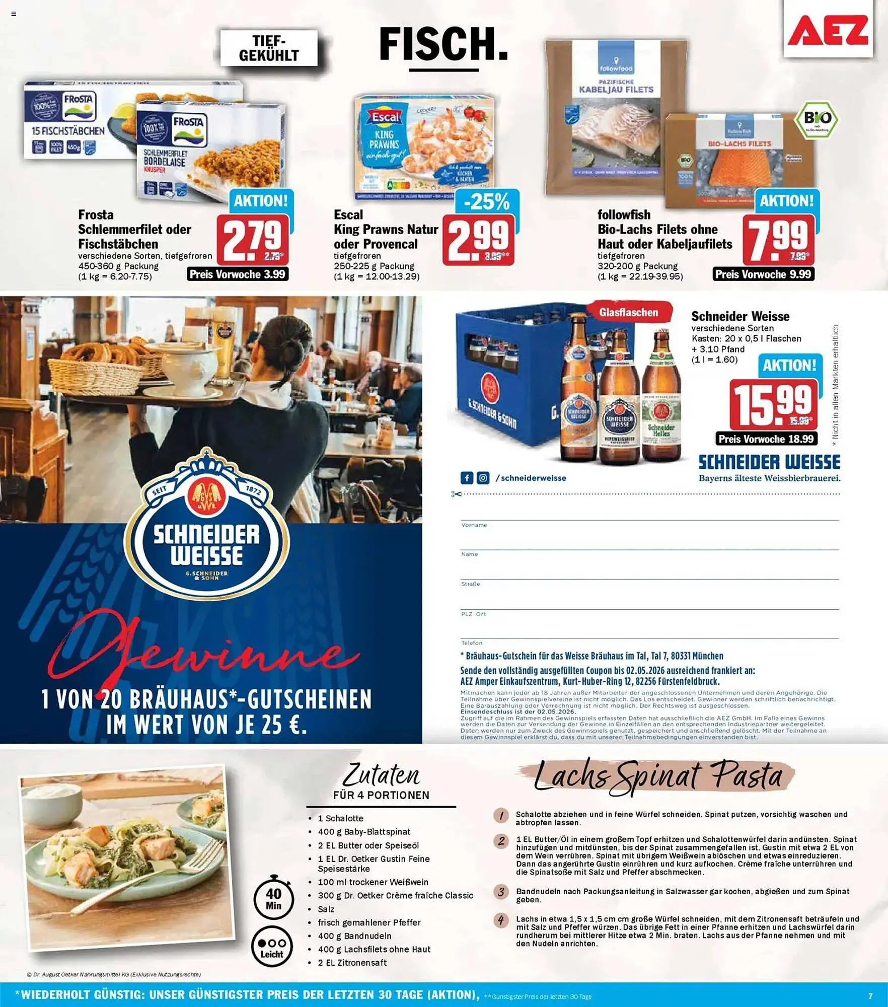 AEZ Prospekt von 20. April bis 25. April 2026 - Prospekt seite 7