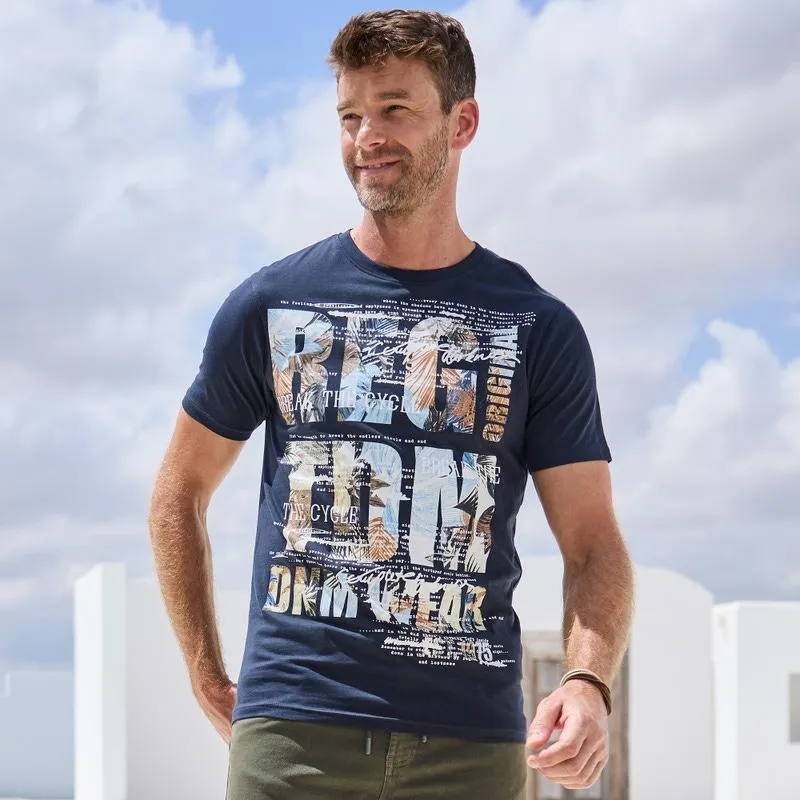 Herren-T-Shirt aus reiner Baumwolle